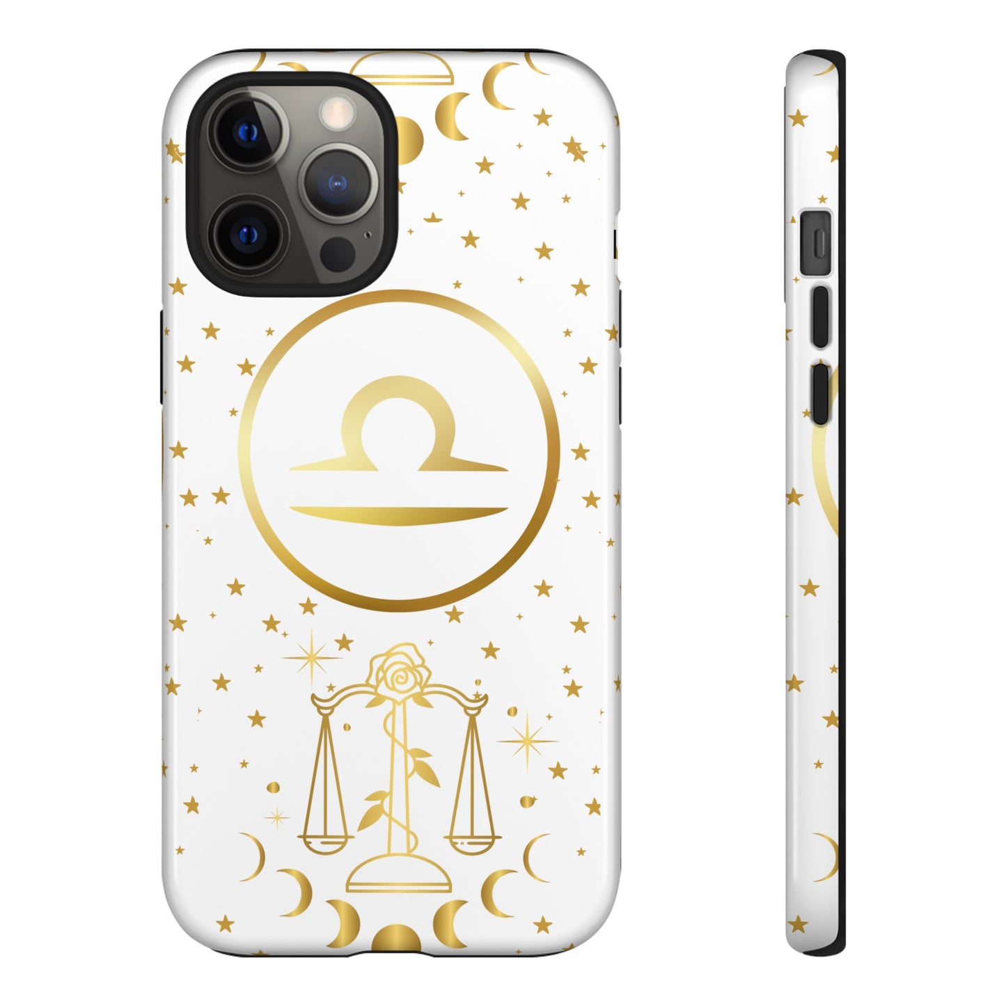 Libra Zodiac Phone Case - Astrology Gift for Her, Celestial Star Sign Cover, Birthday Gift, Compatible with iPhone, Galaxy, Google Phones
