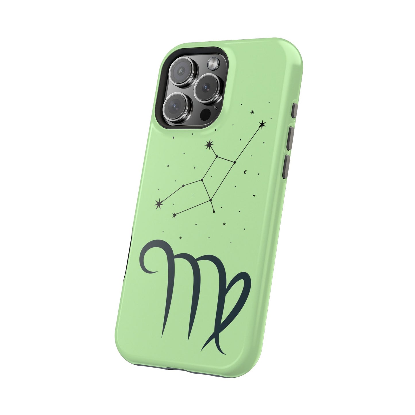 Virgo Zodiac Magnetic Phone Case, Astrology Gift for Her, Celestial Star Sign, Birthday Gift, Compatible with iPhone 17, 16, 15, 14, 13