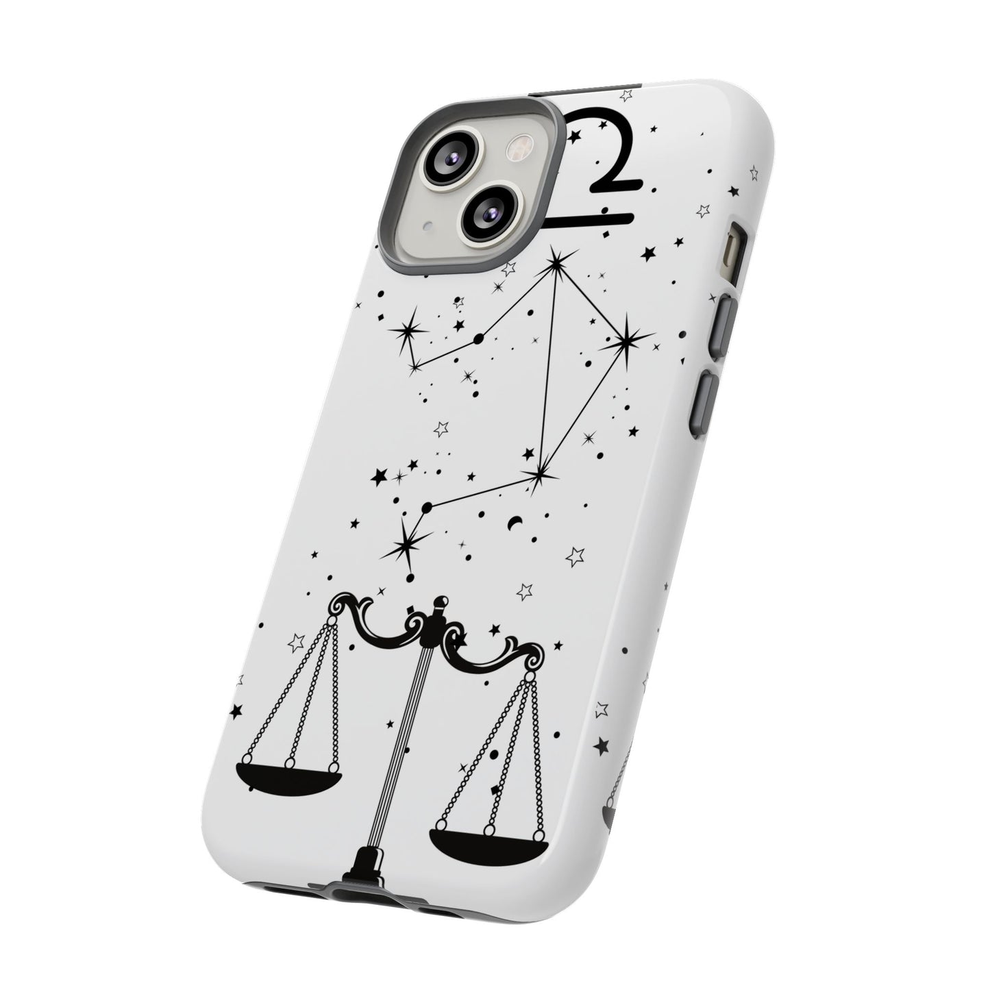 Libra Zodiac Phone Case - Astrology Gift for Her, Celestial Star Sign Cover, Birthday Gift, Compatible with iPhone, Galaxy, Google Phones