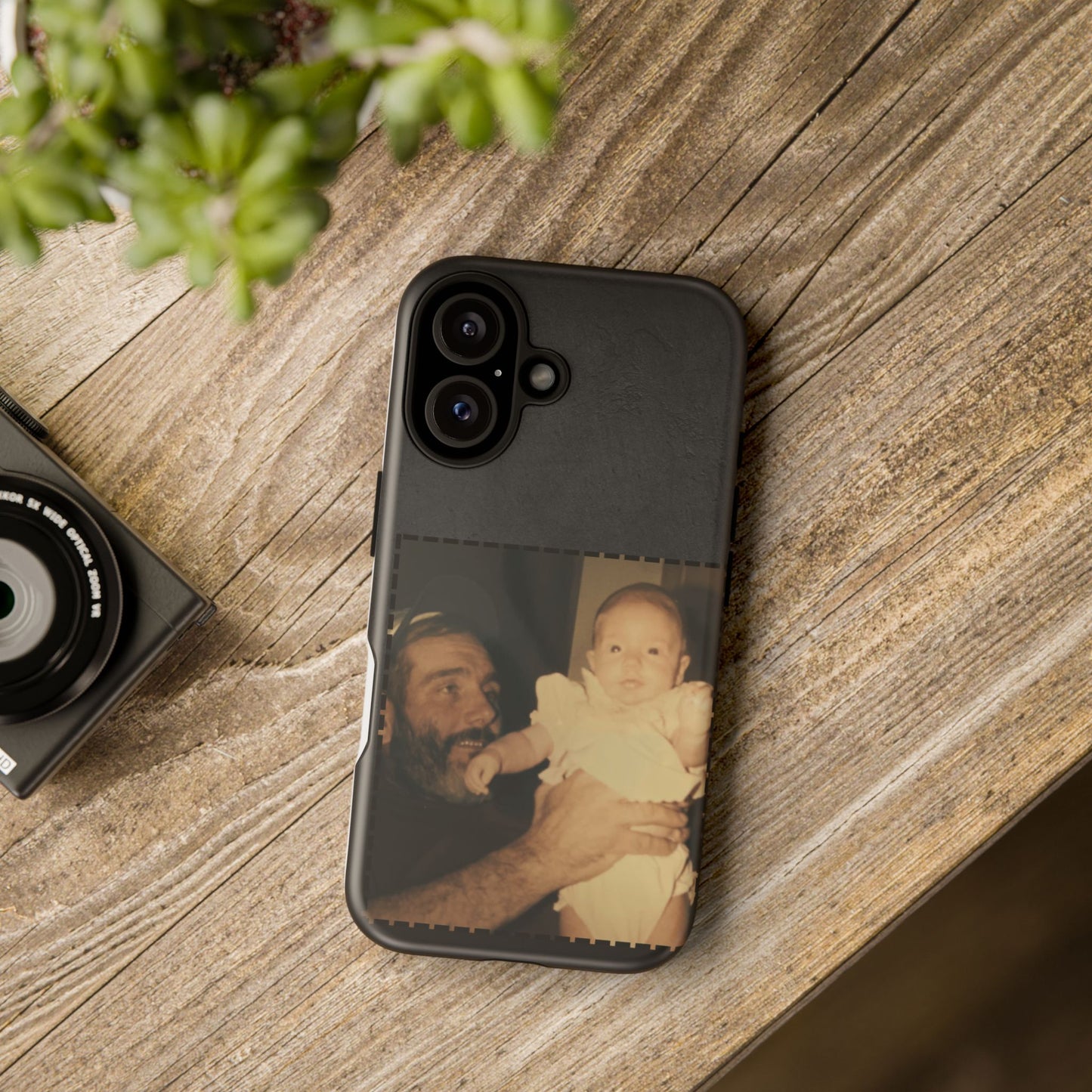 Father Daughter Photo Phone Case