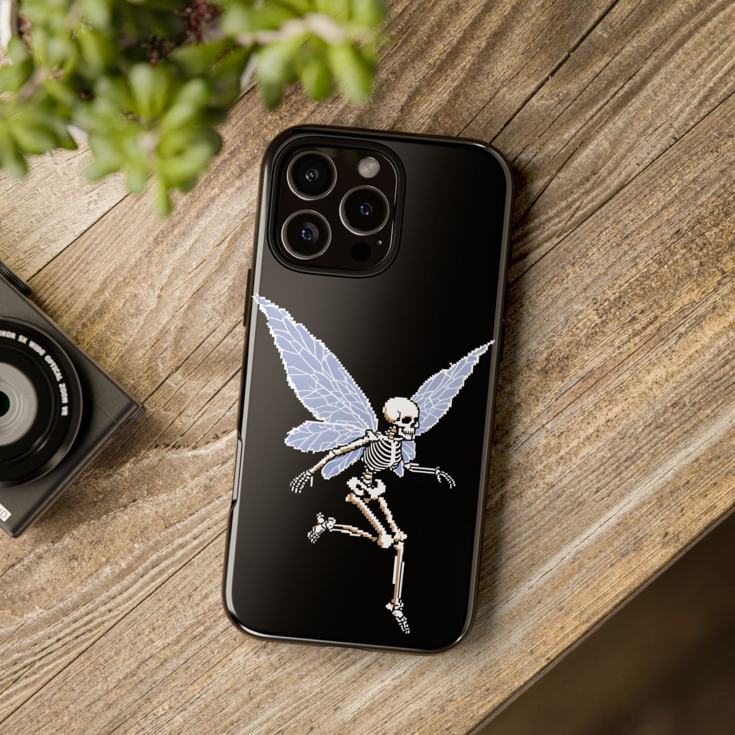 Halloween Tough Phone Case - Creepy Cute Aesthetic, Goth Coquette Spooky Style, Compatible with iPhone, Galaxy, and Google Phones