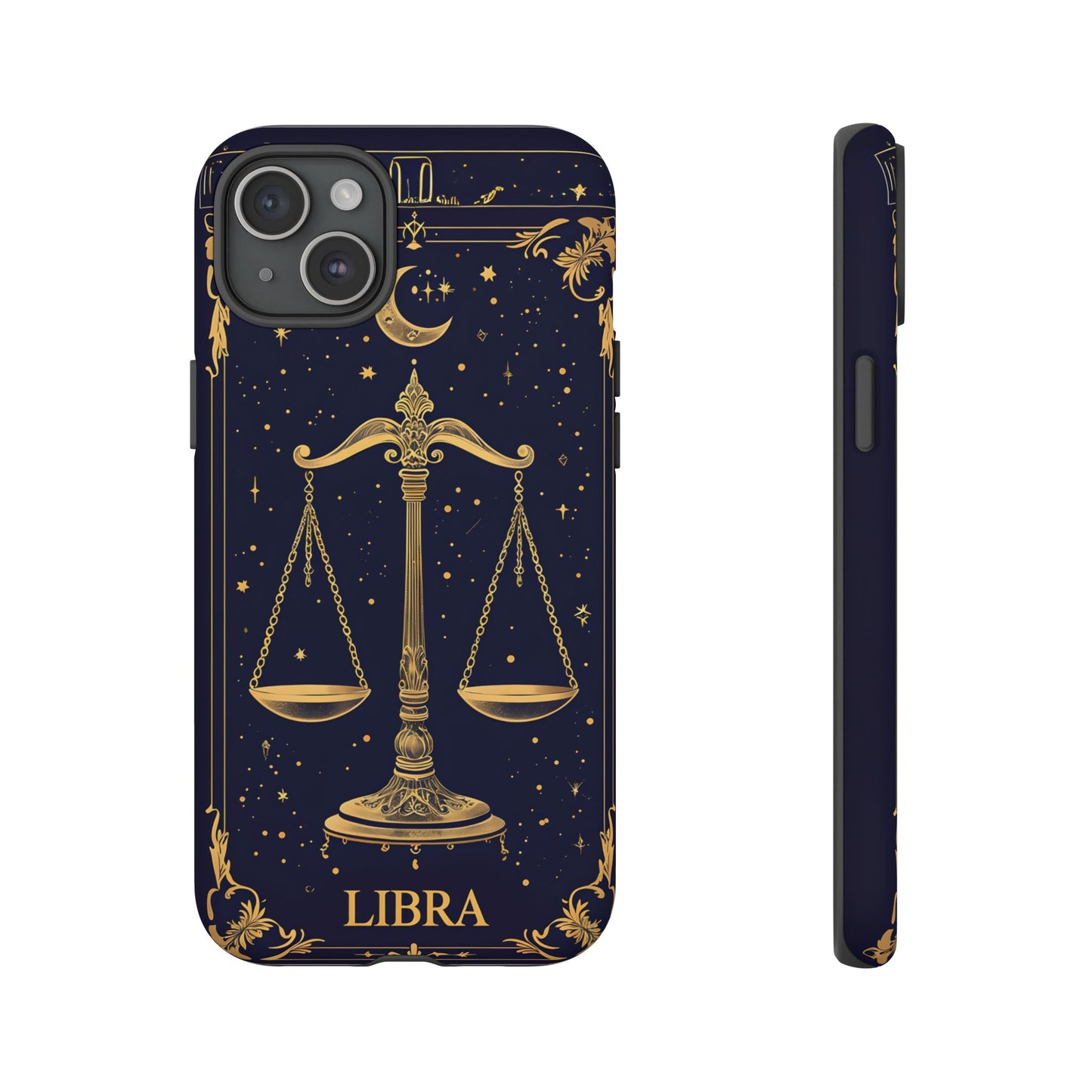 Libra Zodiac Phone Case - Astrology Gift for Her, Celestial Star Sign Cover, Birthday Gift, Compatible with iPhone, Galaxy, Google Phones