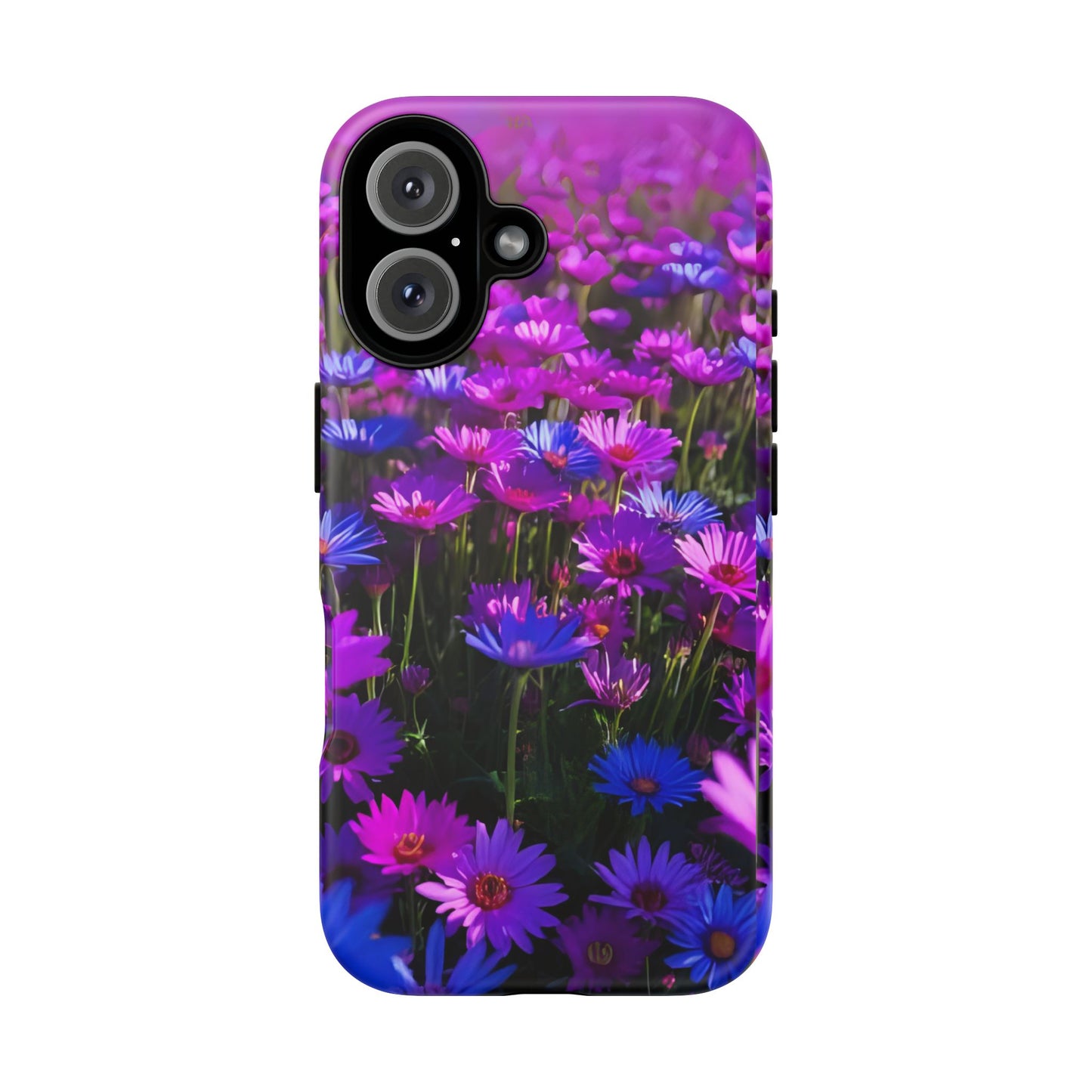 Wildflower Meadow Phone Case, Colorful Floral Garden Aesthetic, Vibrant Tough Phone Case, Compatible with iPhone, Galaxy, Google