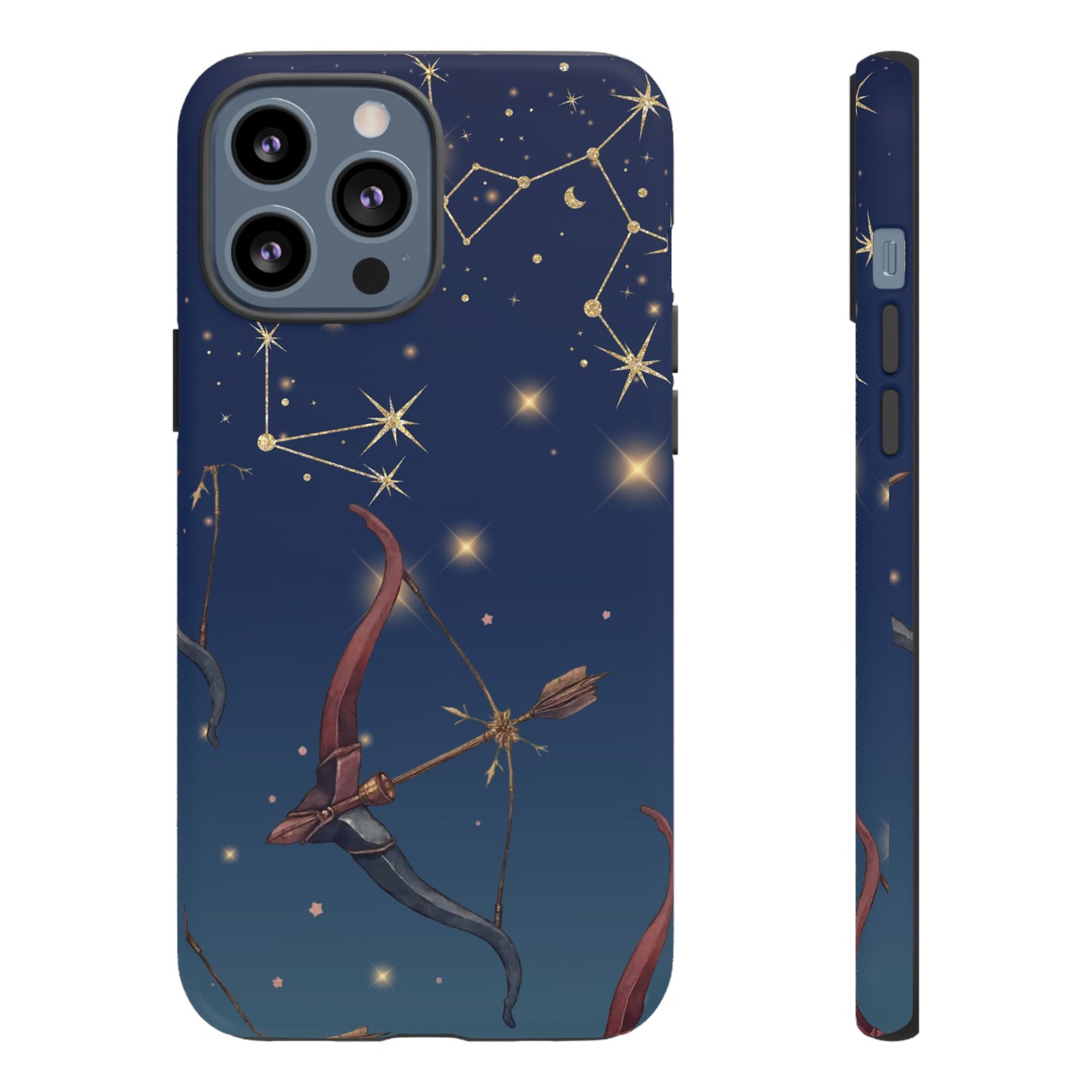 Sagittarius Zodiac Phone Case, Astrology Gift for Her, Celestial Star Sign Cover, Birthday Gift, Compatible with iPhone, Galaxy, Pixel