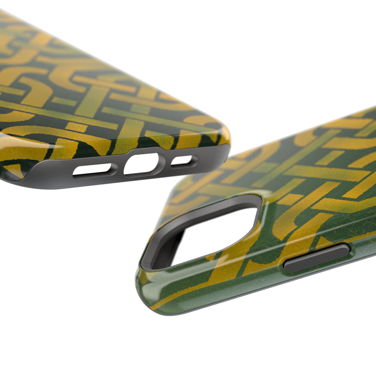 Celtic Knot Magnetic Phone Case, Irish Heritage Pattern Phone Cover, Celtic Art Design, Irish Culture Gift Compatible with iPhone