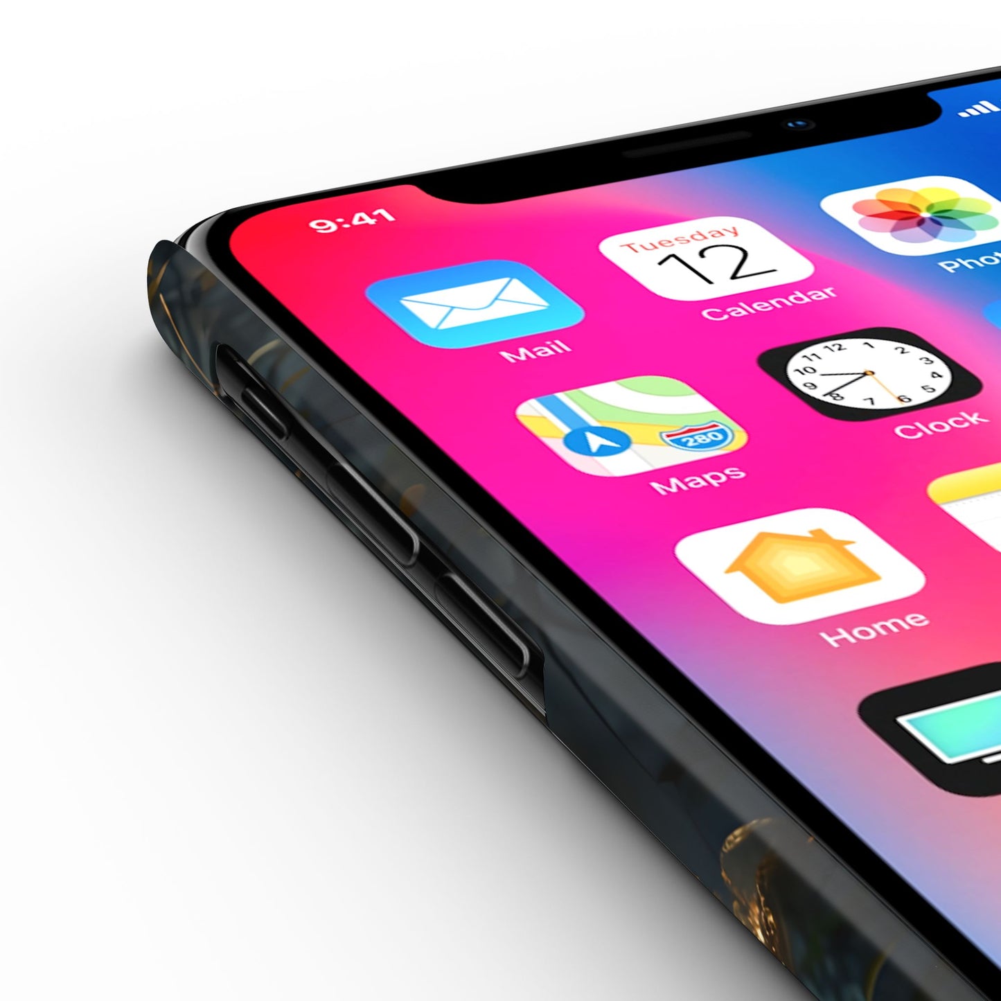 Enchanted Forest Slim Phone Cases, Fantasy Phone Cover, Mushroom Design, Nature Lover Gift, Boho Chic Cell Phone Case