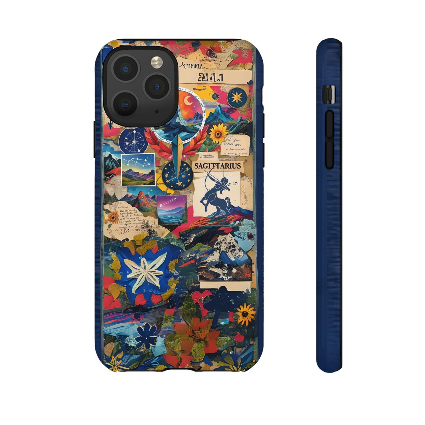 Sagittarius Zodiac Phone Case, Astrology Gift for Her, Celestial Star Sign Cover, Birthday Gift, Compatible with iPhone, Galaxy, Pixel