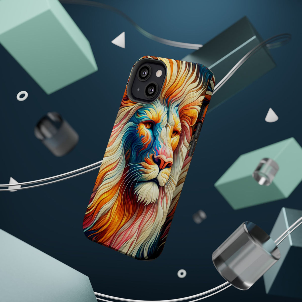 Leo Zodiac Magnetic Phone Case, Astrology Gift for Her, Celestial Star Sign Cover, Compatible with iPhone 17, 16, 15, 14, 13