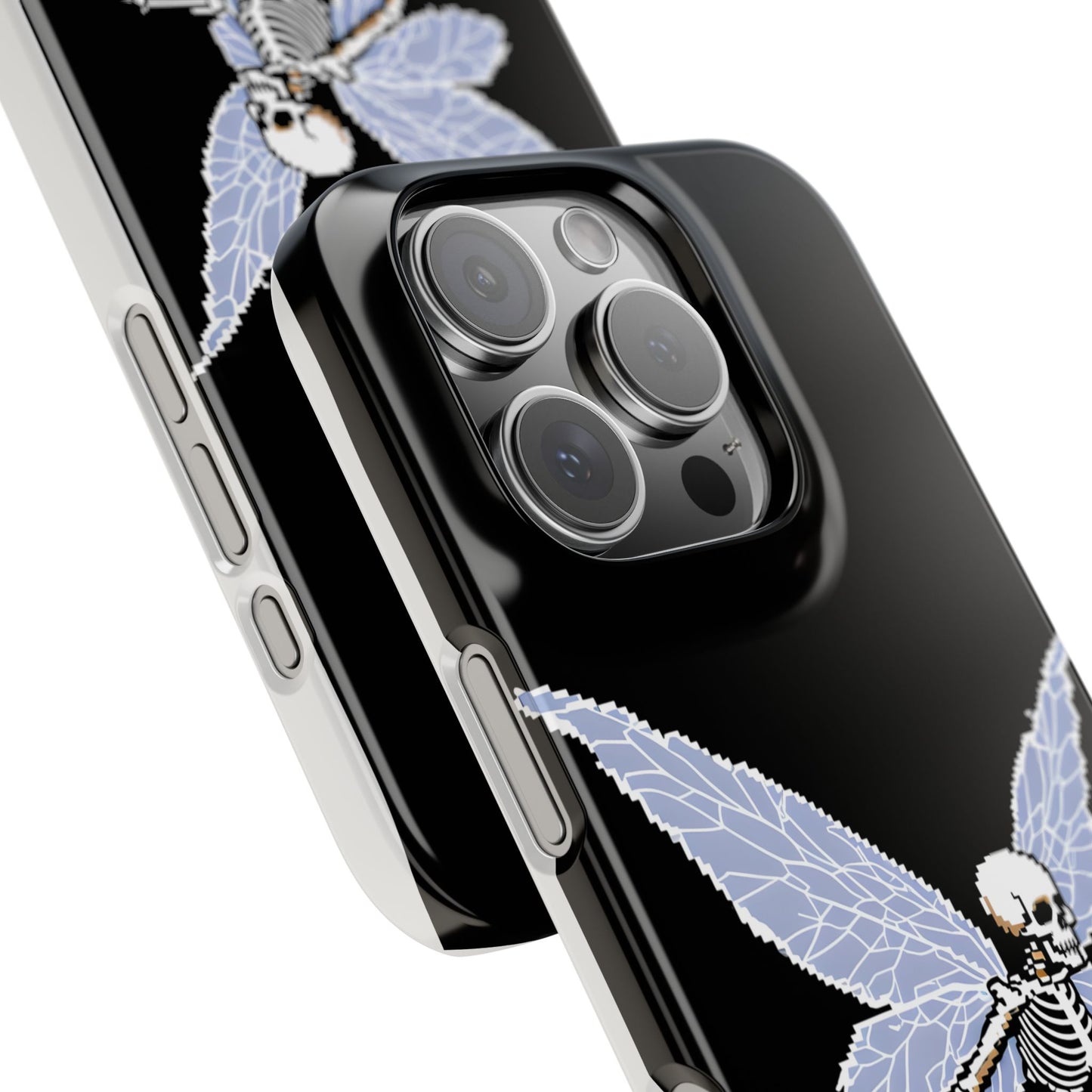 Halloween Slim Phone Case - Creepy Cute Aesthetic, Goth Coquette Spooky Style, Compatible with iPhone, Galaxy, and Google Phones