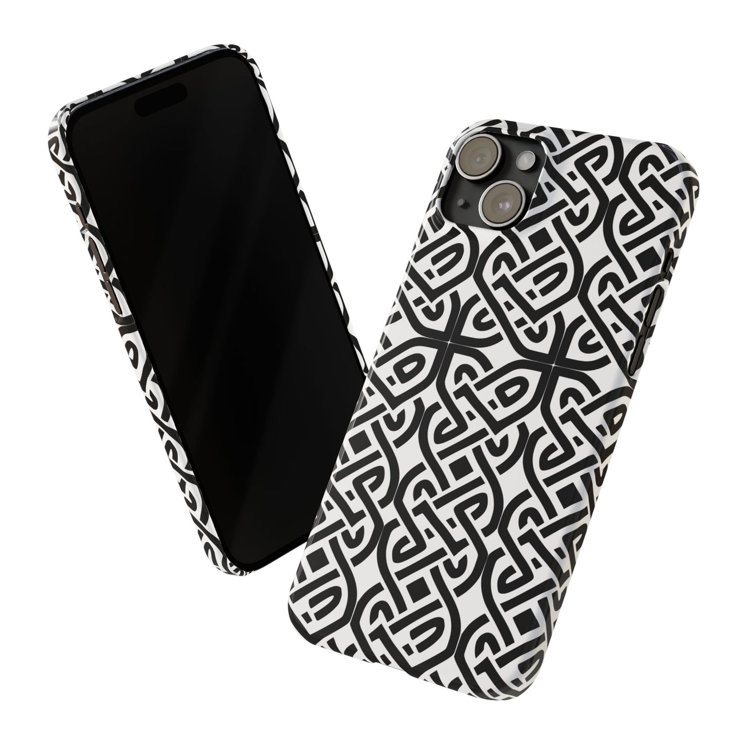 Celtic Knot Slim Phone Case, St. Patrick Design Phone Cover, Compatible with iPhone 17, 16, 15, 14, 13, 12, 11