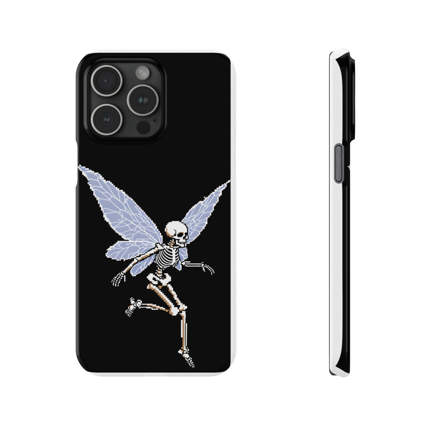 Halloween Slim Phone Case - Creepy Cute Aesthetic, Goth Coquette Spooky Style, Compatible with iPhone, Galaxy, and Google Phones