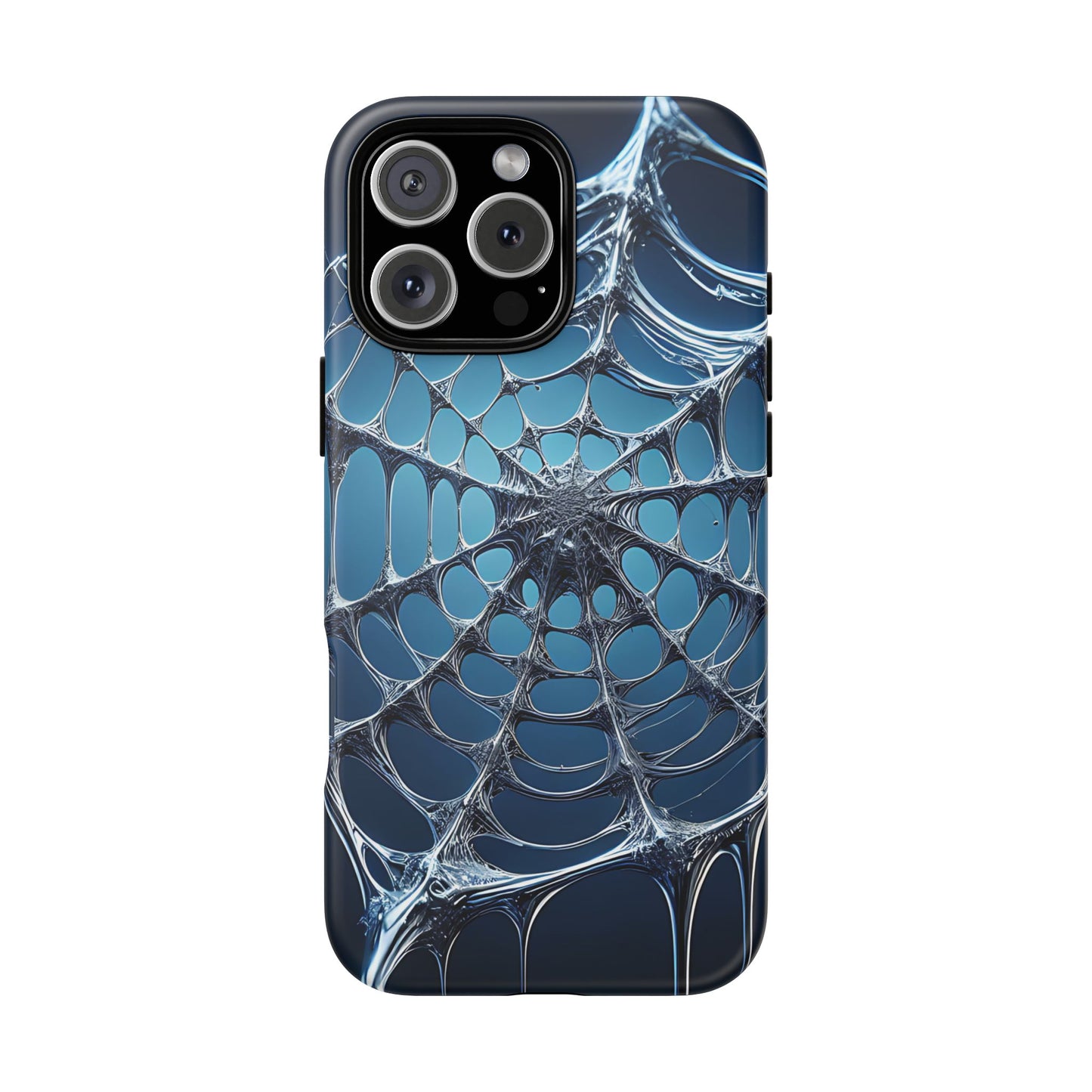 Spider Web Phone Case Gothic Fantasy Design,Edgy Web Mythical Spider Art for iPhone, Samsung and Pixel Users Creepy Cute Aesthetic Goth Gift