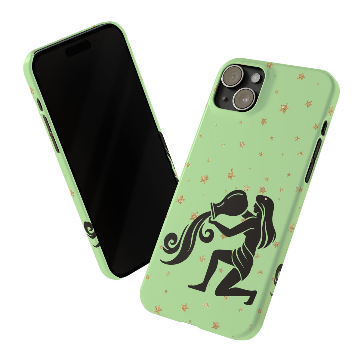 Virgo Zodiac Slim Phone Case, Astrology Gift for Her, Celestial Star Sign, Birthday Gift, Compatible with iPhone 17, 16, 15, 14, 13
