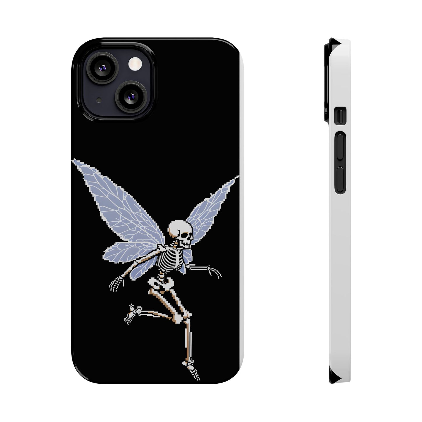 Halloween Slim Phone Case - Creepy Cute Aesthetic, Goth Coquette Spooky Style, Compatible with iPhone, Galaxy, and Google Phones