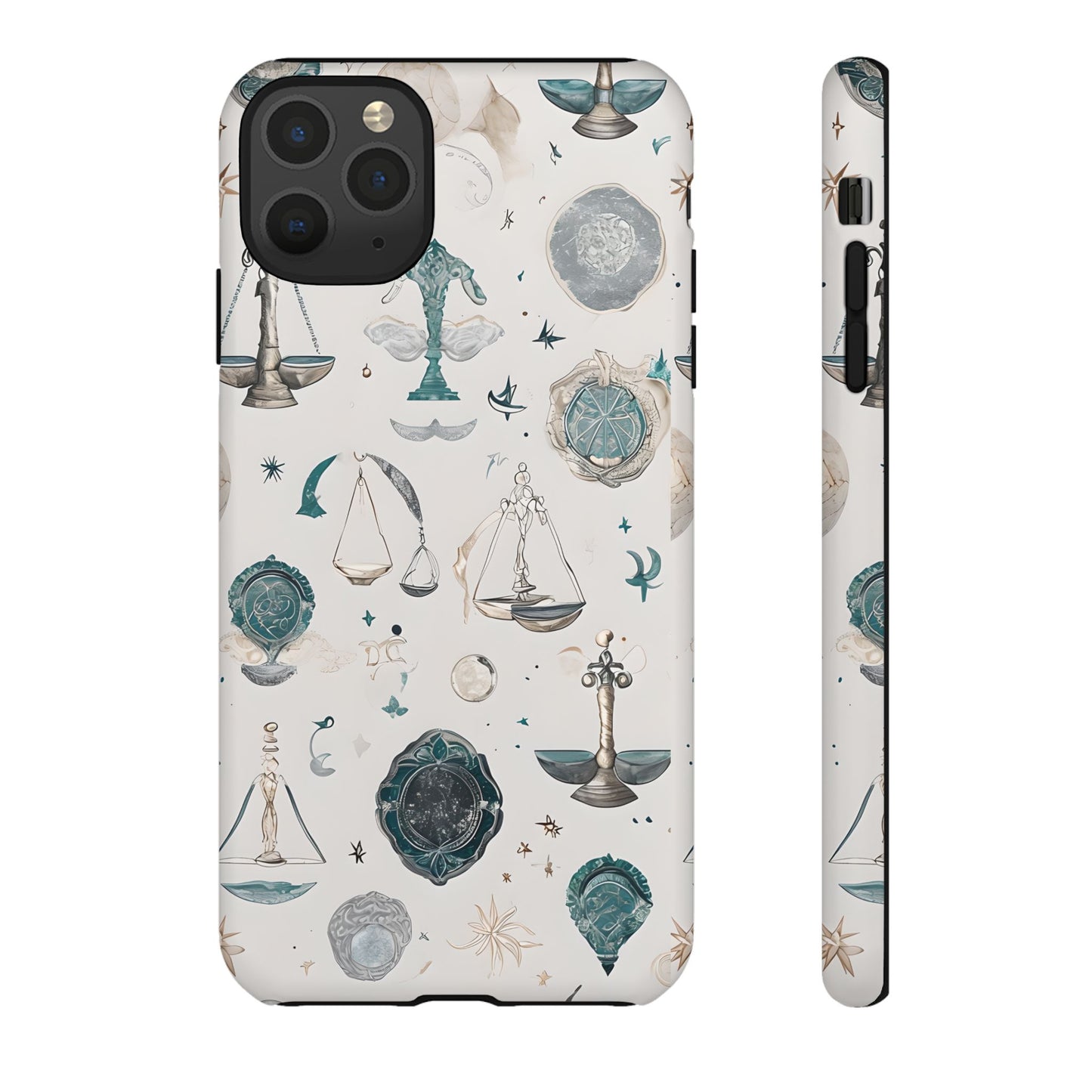 Libra Zodiac Phone Case - Astrology Gift for Her, Celestial Star Sign Cover, Birthday Gift, Compatible with iPhone, Galaxy, Google Phones