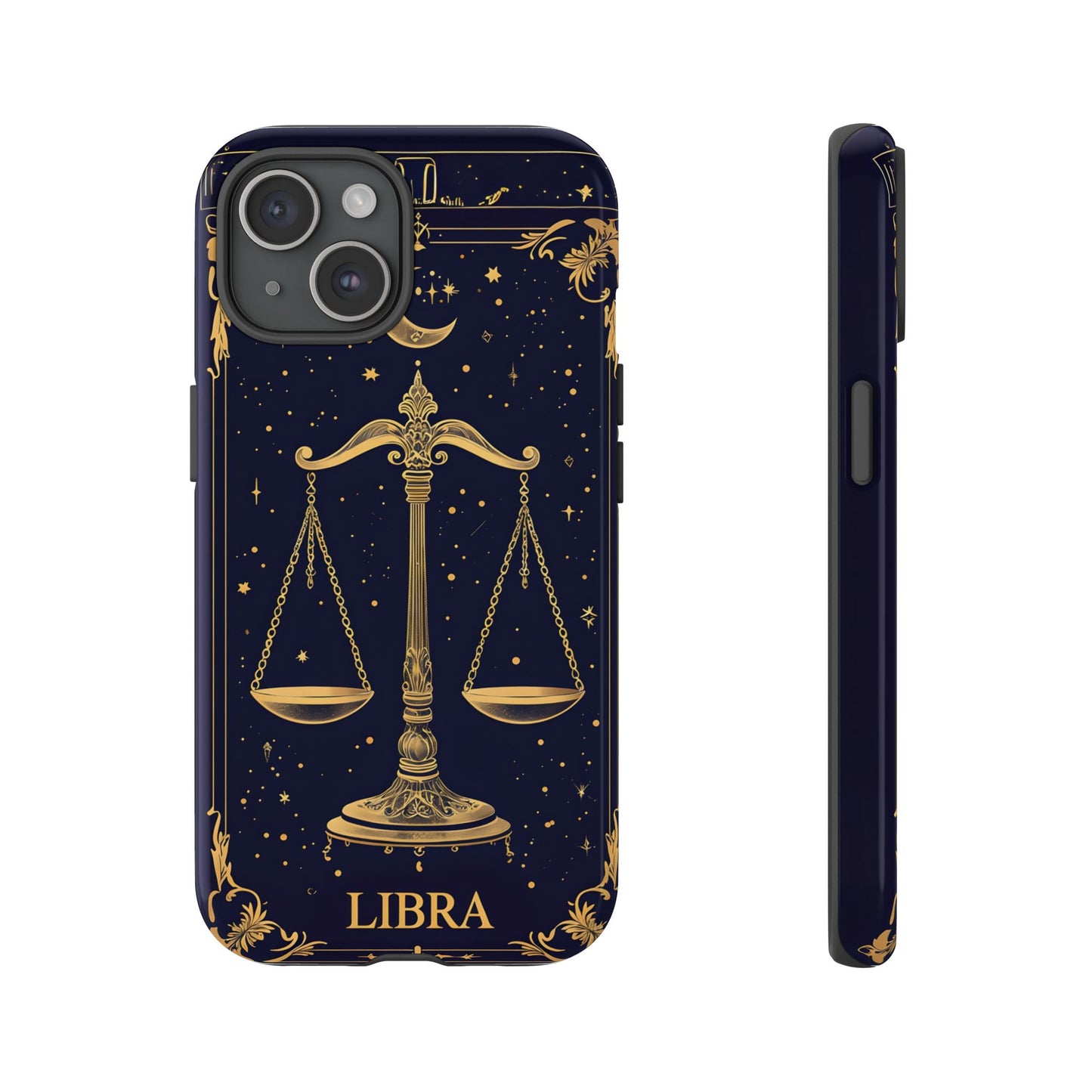 Libra Zodiac Phone Case - Astrology Gift for Her, Celestial Star Sign Cover, Birthday Gift, Compatible with iPhone, Galaxy, Google Phones