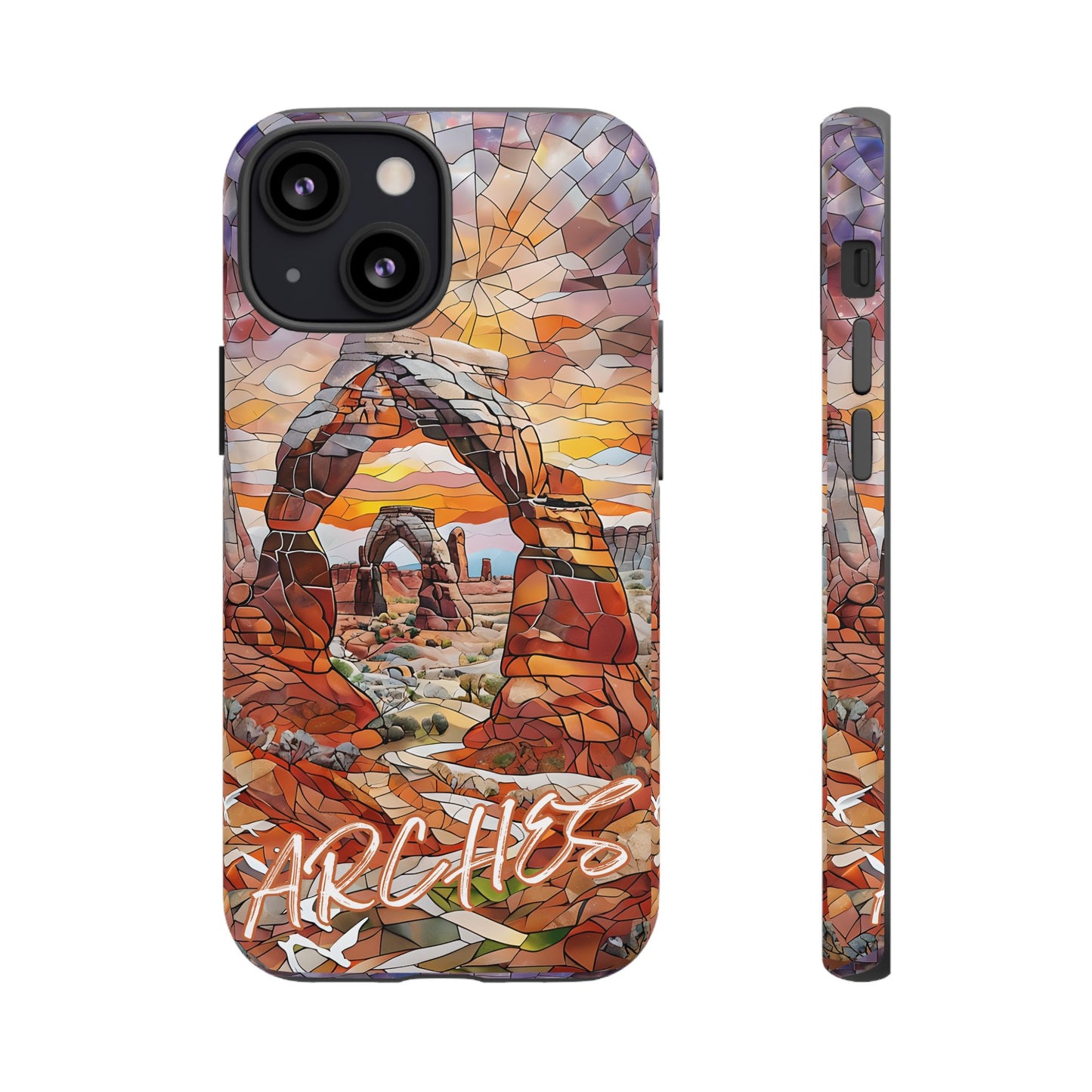 Arches National Park Utah Phone Case, Mosaic Phone Case, Mountain National Park Gift, Scenic CanyonsPhone Cover, Landscape Aesthetic Case