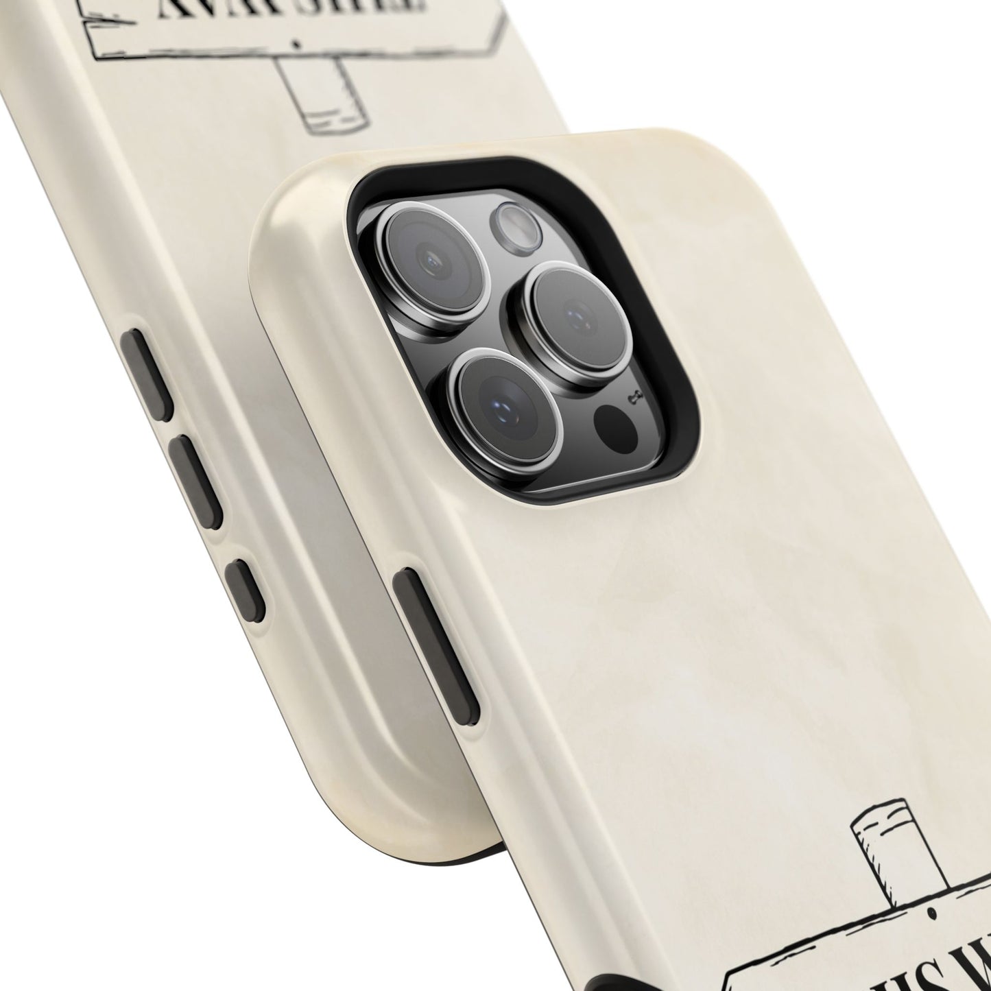 Alice in Wonderland Magnetic Phone Case, This Way That Way Phone Cover, Compatible with iPhone 17, 16, 15, 14, 13