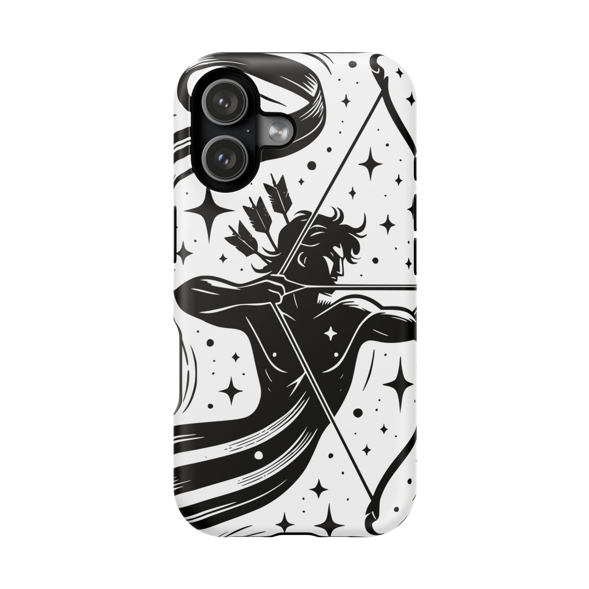 Sagittarius Zodiac Magnetic Phone Case, Astrology Gift for Her, Celestial Star Sign Cover, Compatible with iPhone 17, 16, 15, 14, 13