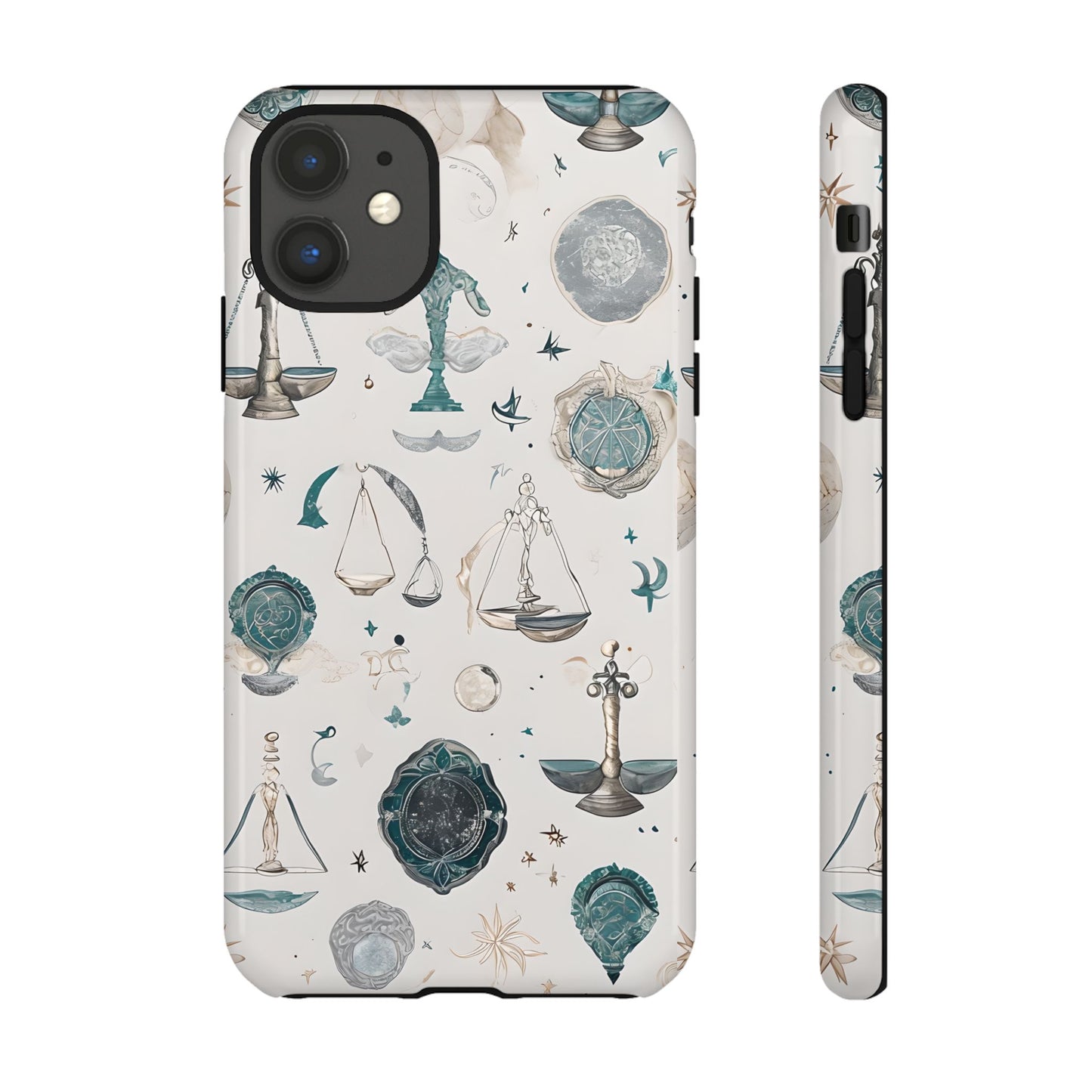 Libra Zodiac Phone Case - Astrology Gift for Her, Celestial Star Sign Cover, Birthday Gift, Compatible with iPhone, Galaxy, Google Phones