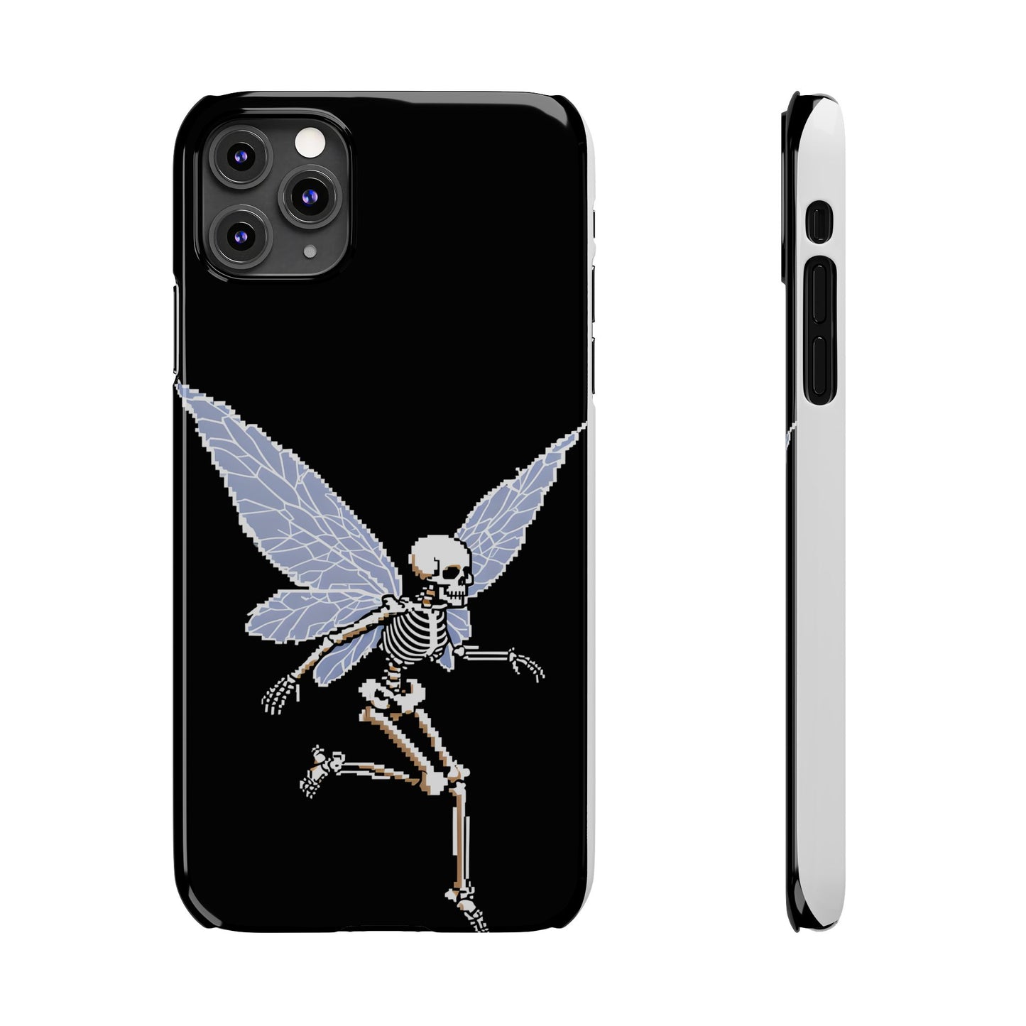 Halloween Slim Phone Case - Creepy Cute Aesthetic, Goth Coquette Spooky Style, Compatible with iPhone, Galaxy, and Google Phones