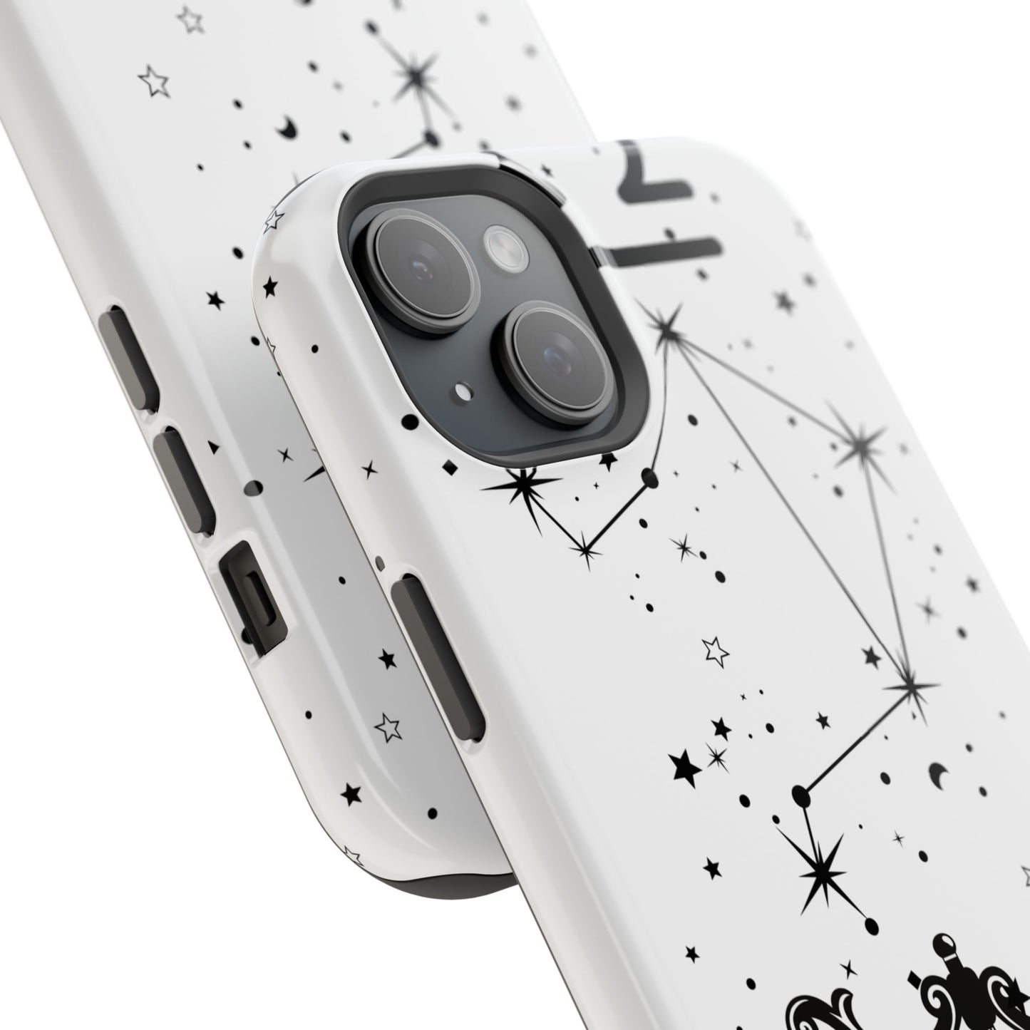Libra Zodiac Magnetic Phone Case Astrology Gift for Her, Celestial Star Sign Cover, Birthday Gift, Compatible with iPhone 17, 16, 15, 14, 13