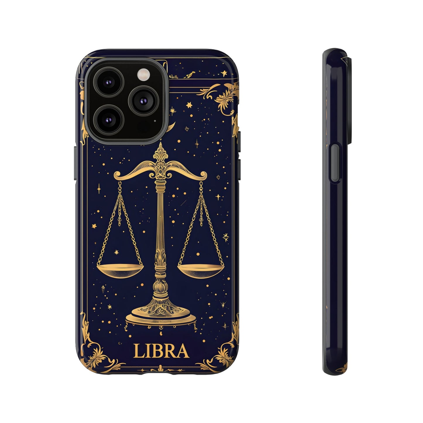 Libra Zodiac Phone Case - Astrology Gift for Her, Celestial Star Sign Cover, Birthday Gift, Compatible with iPhone, Galaxy, Google Phones