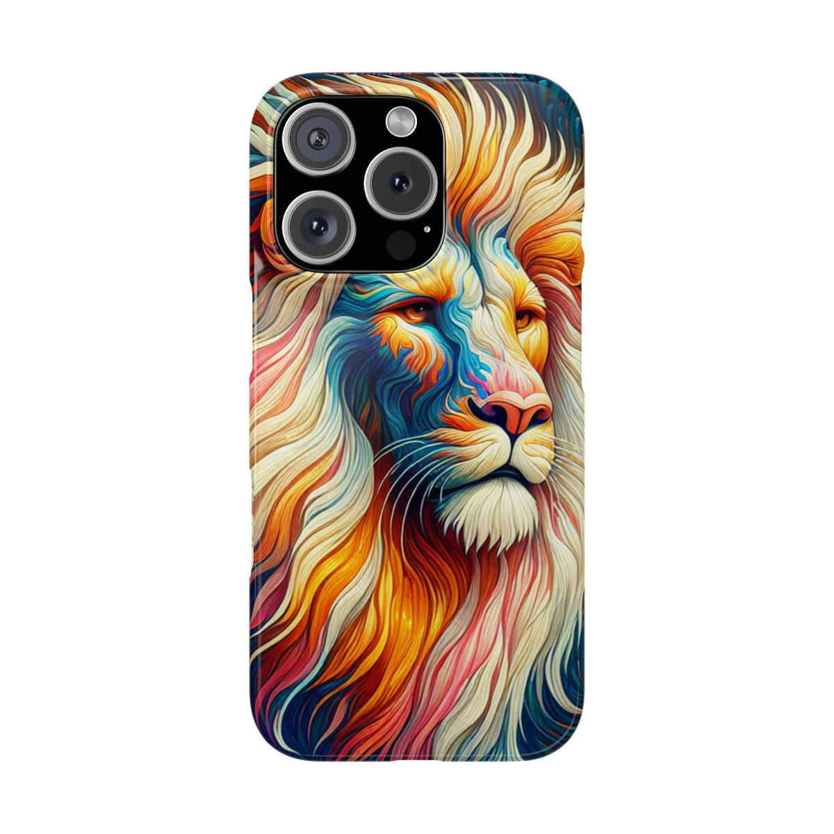 Leo Zodiac Slim Phone Case, Astrology Gift for Her, Celestial Star Sign Cover, Compatible with iPhone 17 16 15 14 13 12 11