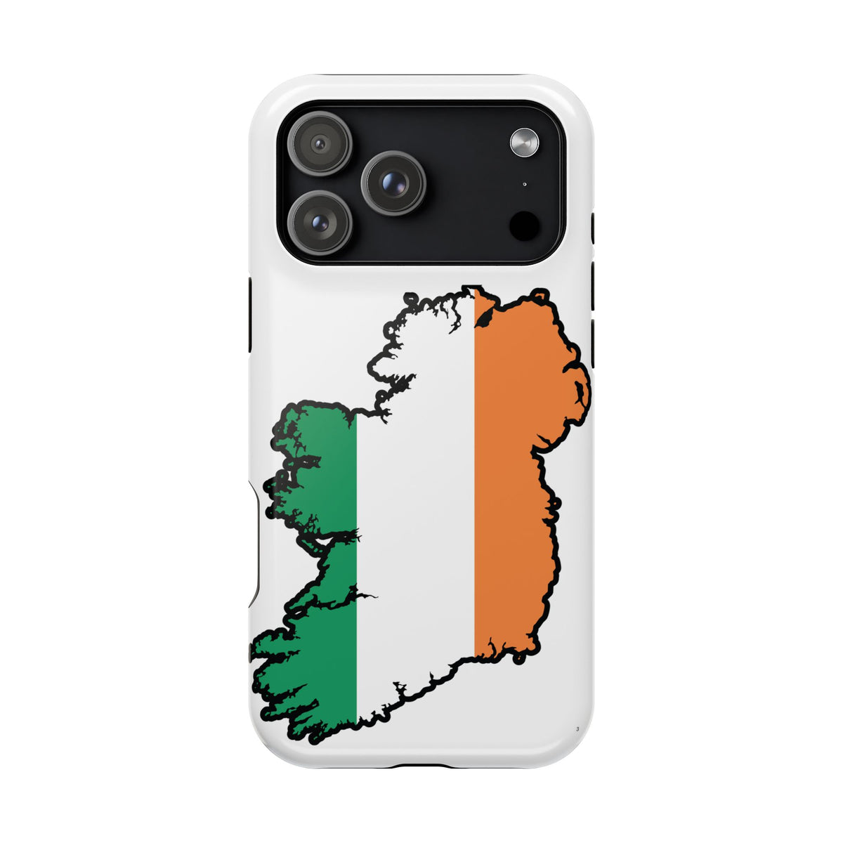Ireland Map Magnetic Phone Case, Country Map Phone Cover Compatible with iPhone 17, 16, 15, 14, 13