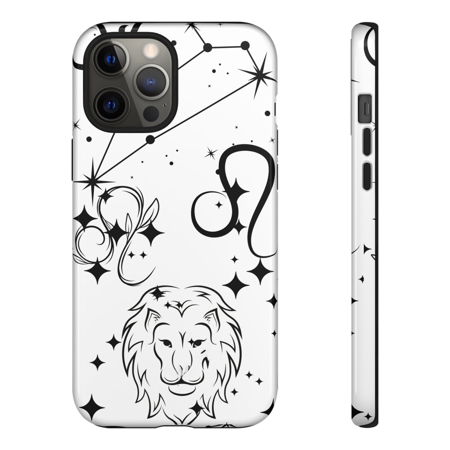Leo Zodiac Phone Case, Astrology Gift for Her, Celestial Star Sign Cover, Birthday Gift, Compatible with iPhone, Galaxy, Google Phones