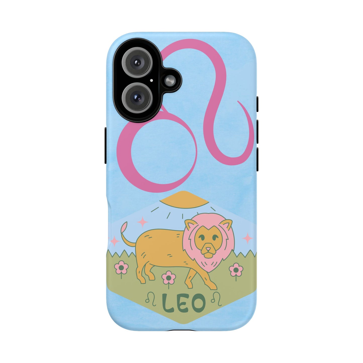 Leo Zodiac Phone Case, Astrology Gift for Her, Celestial Star Sign Cover, Birthday Gift, Compatible with iPhone, Galaxy, Google Phones