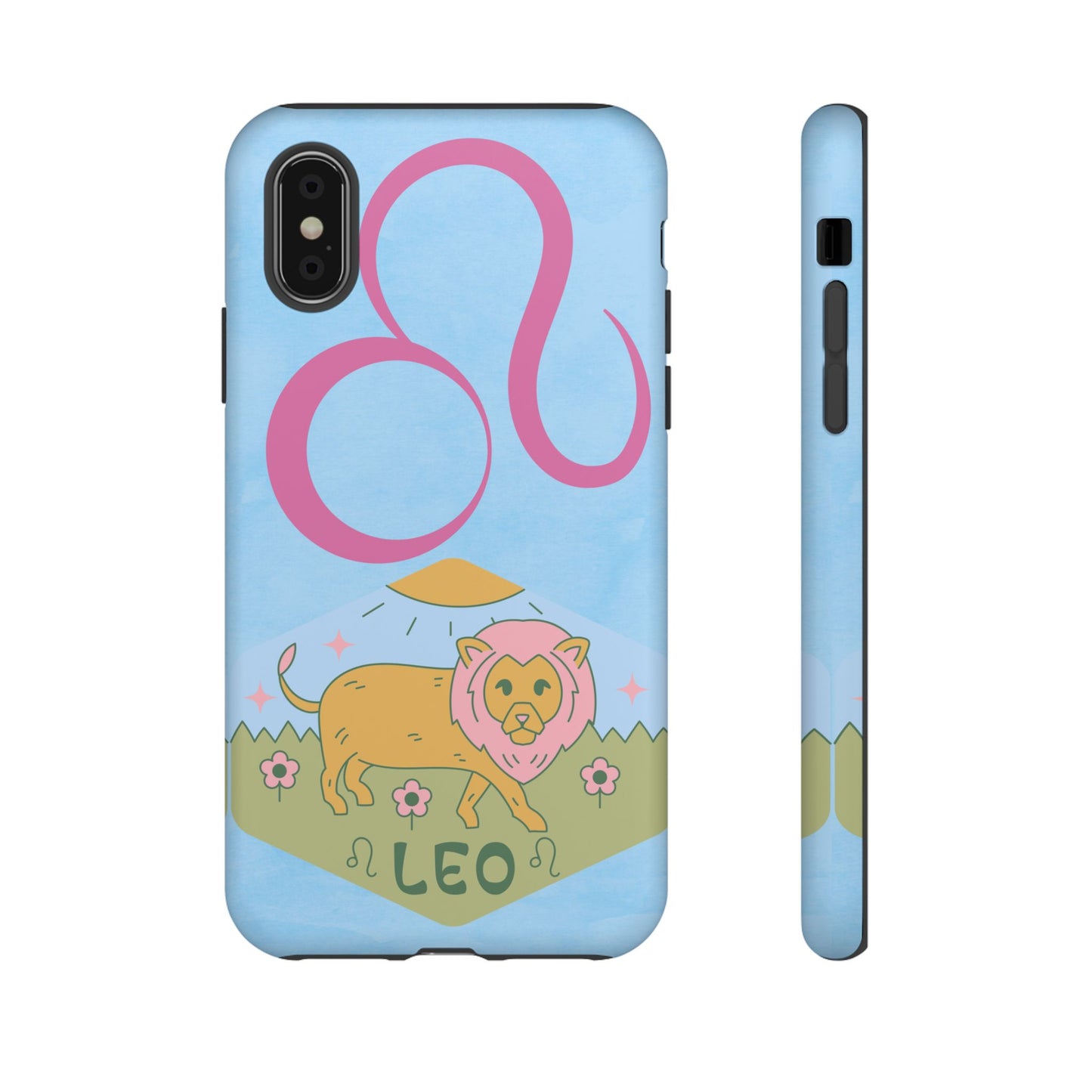 Leo Zodiac Phone Case, Astrology Gift for Her, Celestial Star Sign Cover, Birthday Gift, Compatible with iPhone, Galaxy, Google Phones