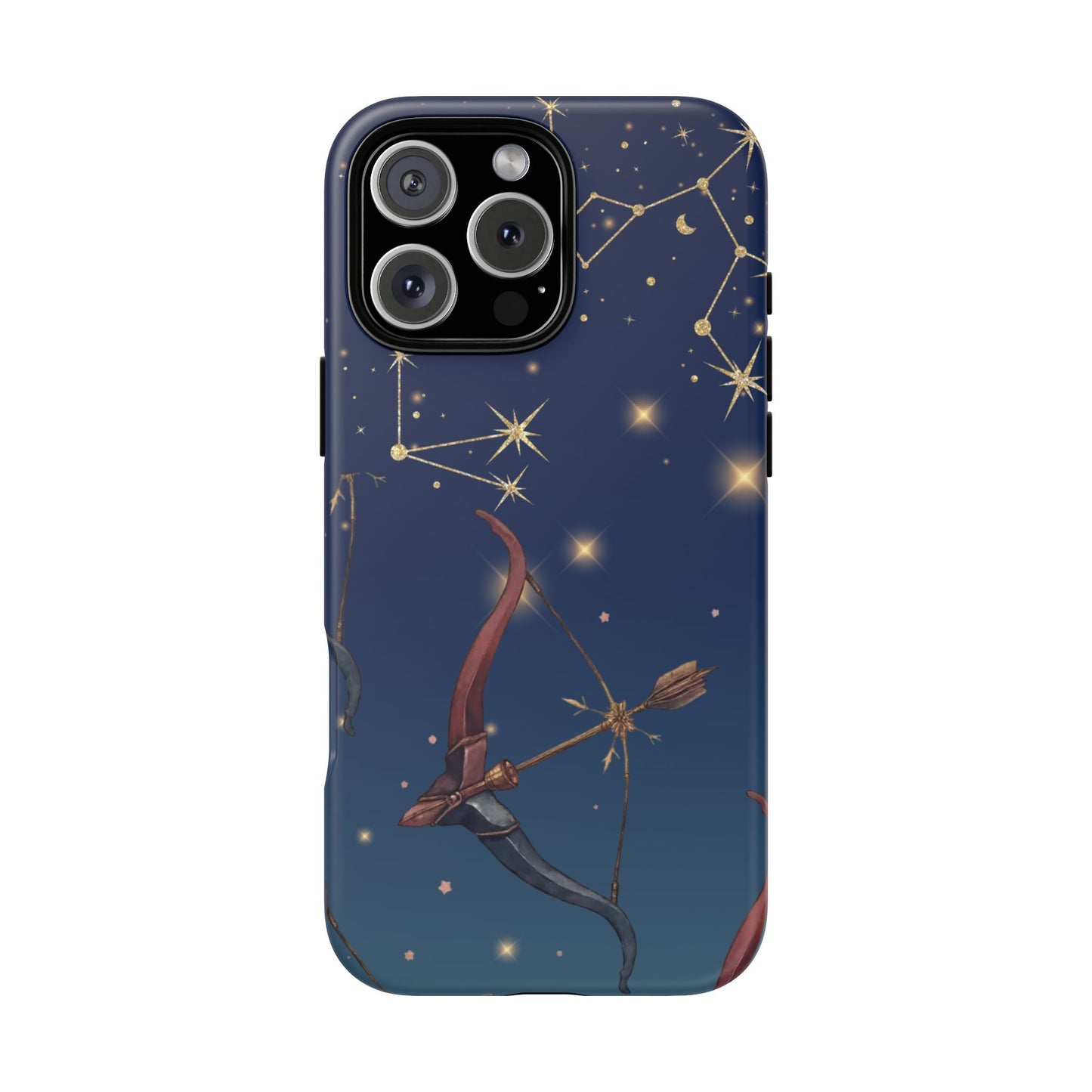 Sagittarius Zodiac Phone Case, Astrology Gift for Her, Celestial Star Sign Cover, Birthday Gift, Compatible with iPhone, Galaxy, Pixel