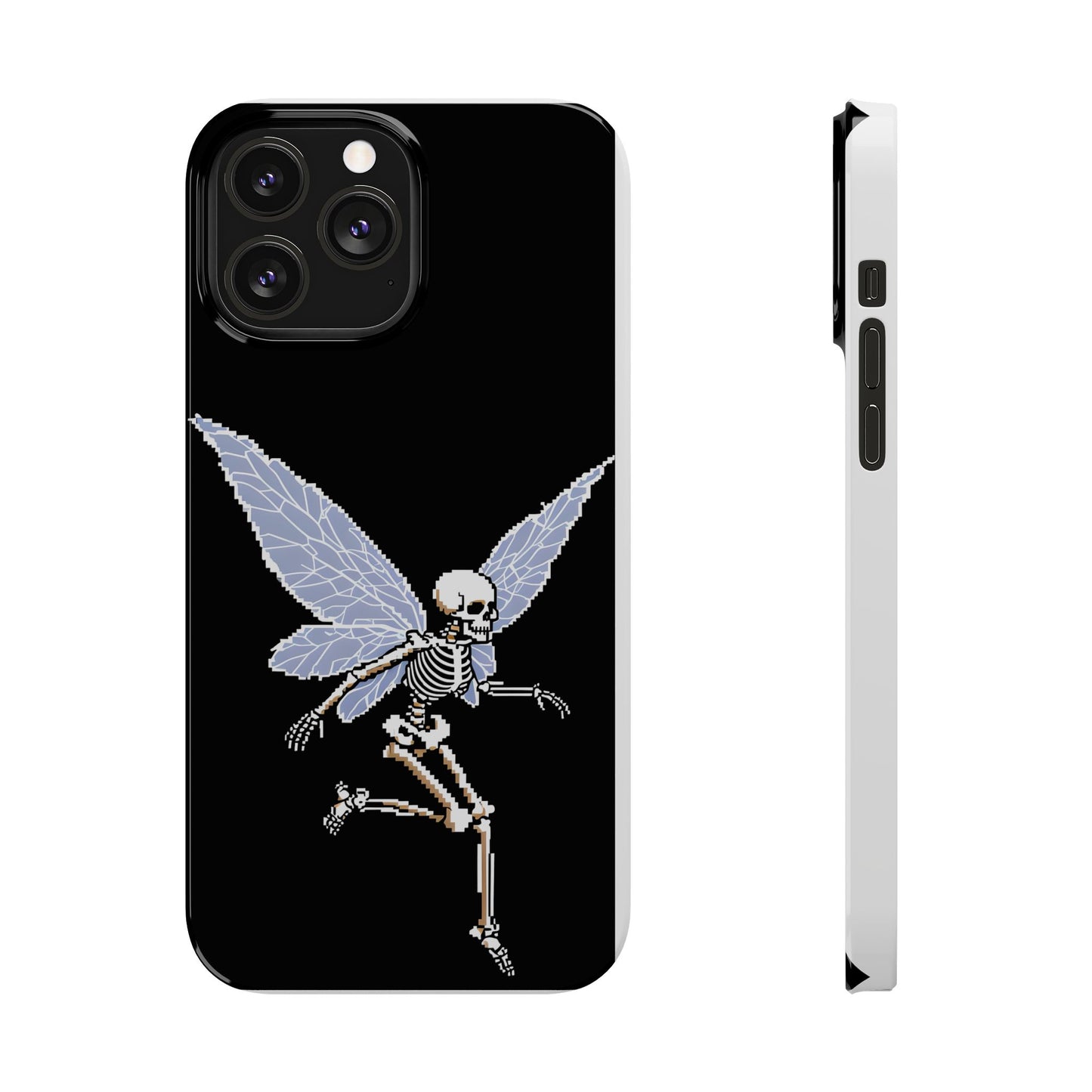 Halloween Slim Phone Case - Creepy Cute Aesthetic, Goth Coquette Spooky Style, Compatible with iPhone, Galaxy, and Google Phones
