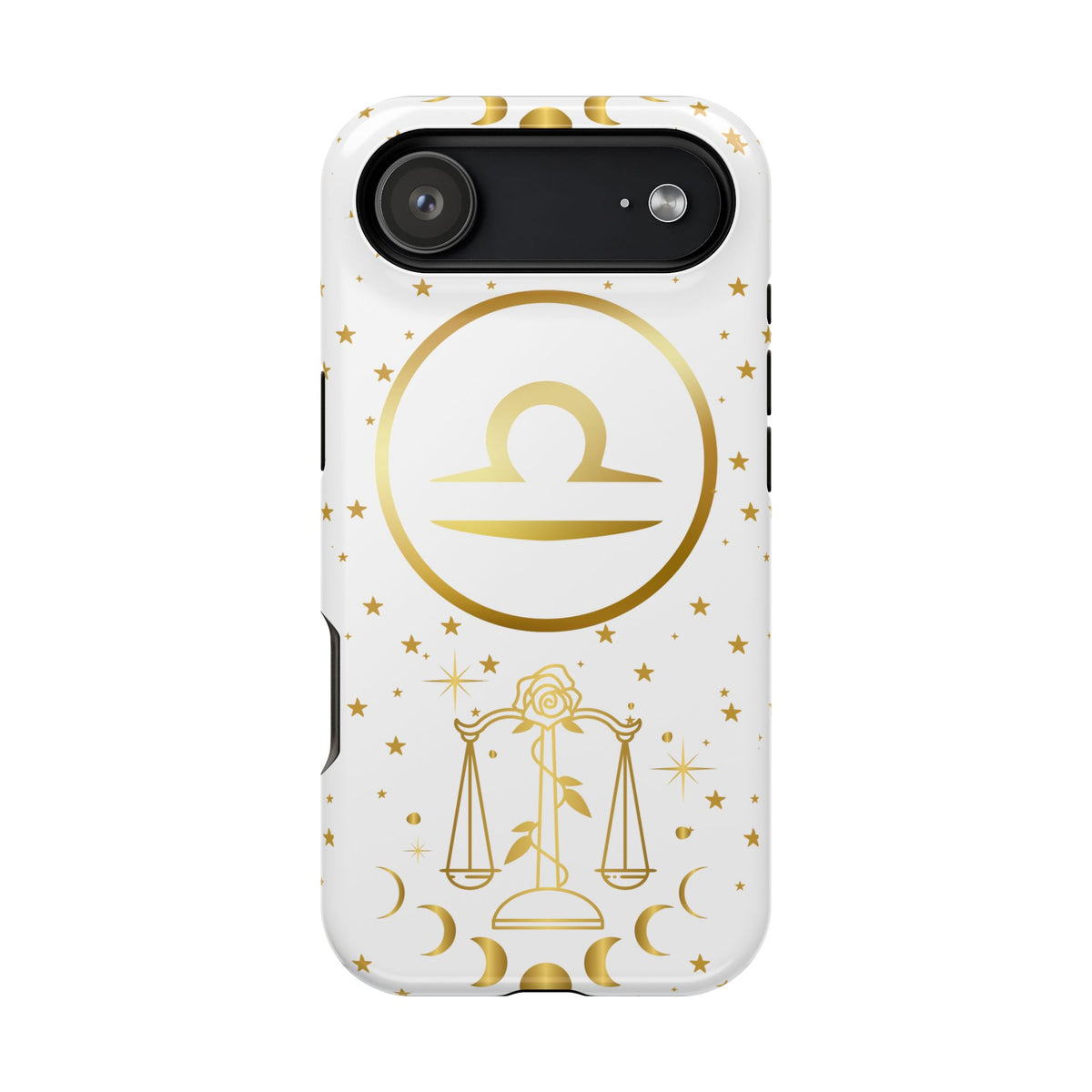 Libra Zodiac Magnetic Phone Case Astrology Gift for Her, Celestial Star Sign Cover, Birthday Gift, Compatible with iPhone 17, 16, 15, 14, 13