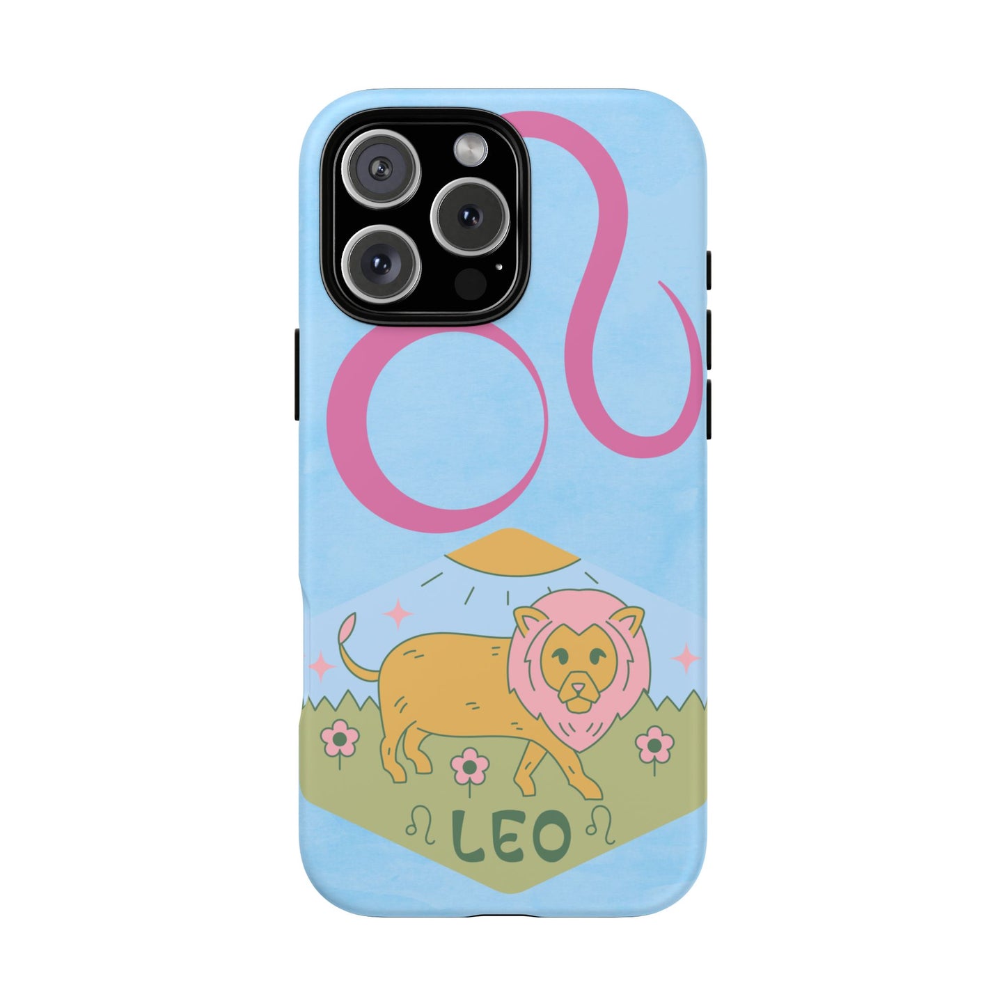 Leo Zodiac Phone Case, Astrology Gift for Her, Celestial Star Sign Cover, Birthday Gift, Compatible with iPhone, Galaxy, Google Phones