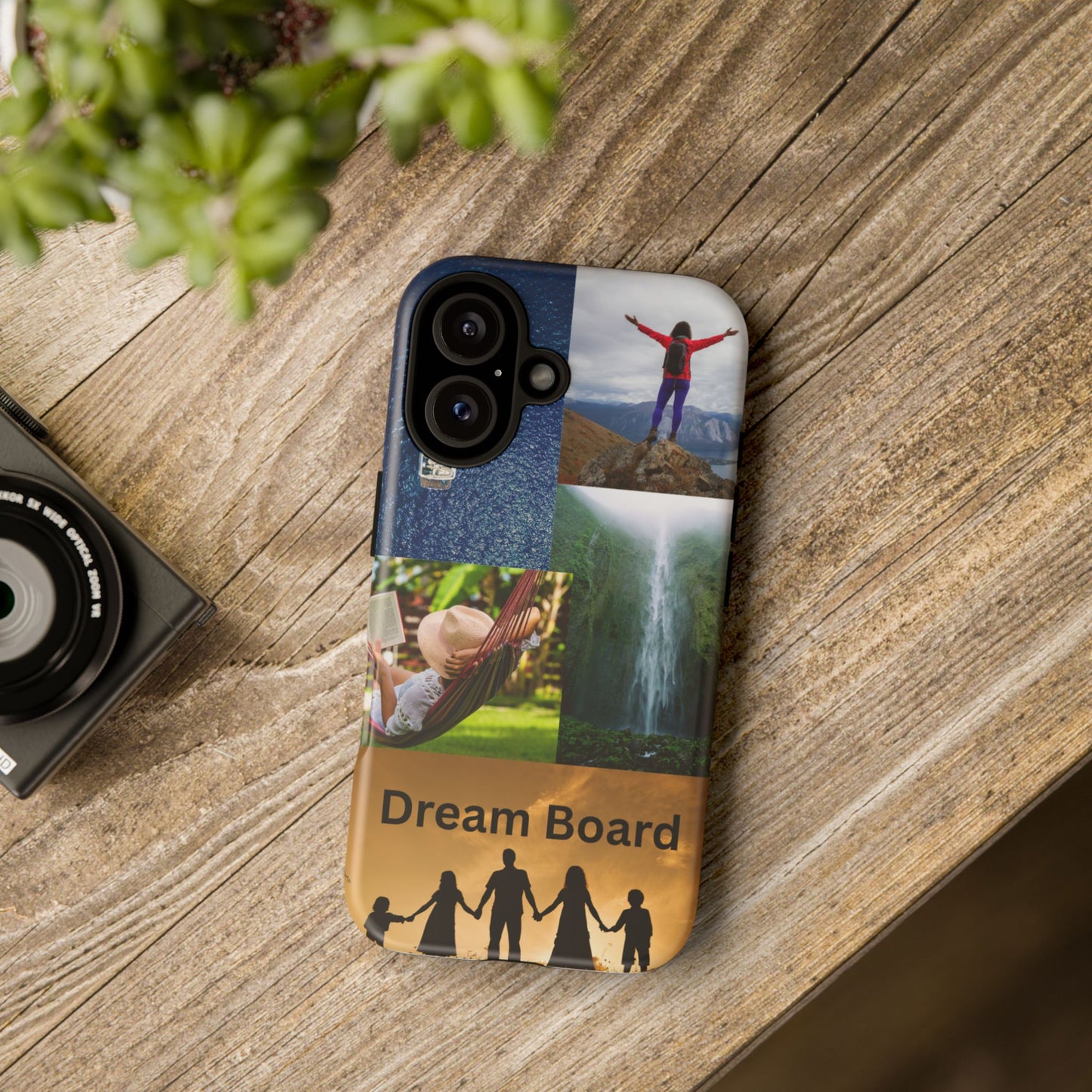Dream Board Phone Case | Tough Cases for Adventure Seekers, Inspirational Phone Accessories, Custom Phone Covers, Unique Gift Ideas, [...]