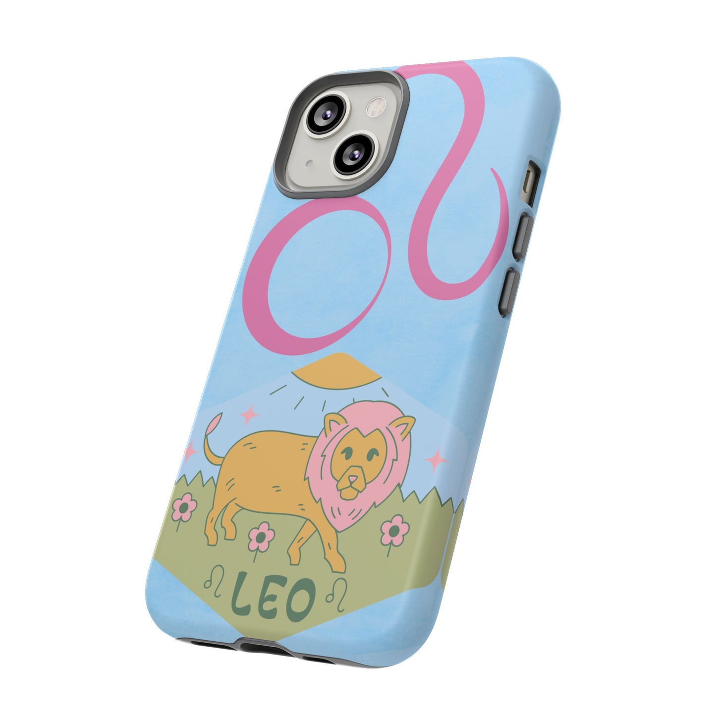 Leo Zodiac Phone Case, Astrology Gift for Her, Celestial Star Sign Cover, Birthday Gift, Compatible with iPhone, Galaxy, Google Phones