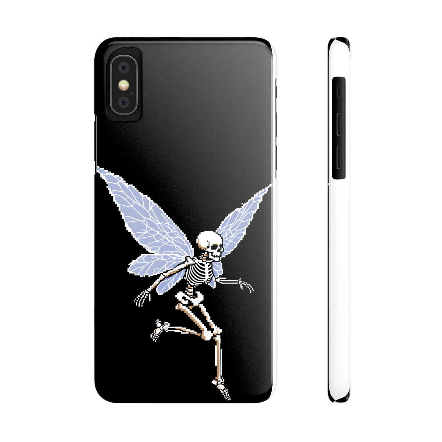 Halloween Slim Phone Case - Creepy Cute Aesthetic, Goth Coquette Spooky Style, Compatible with iPhone, Galaxy, and Google Phones