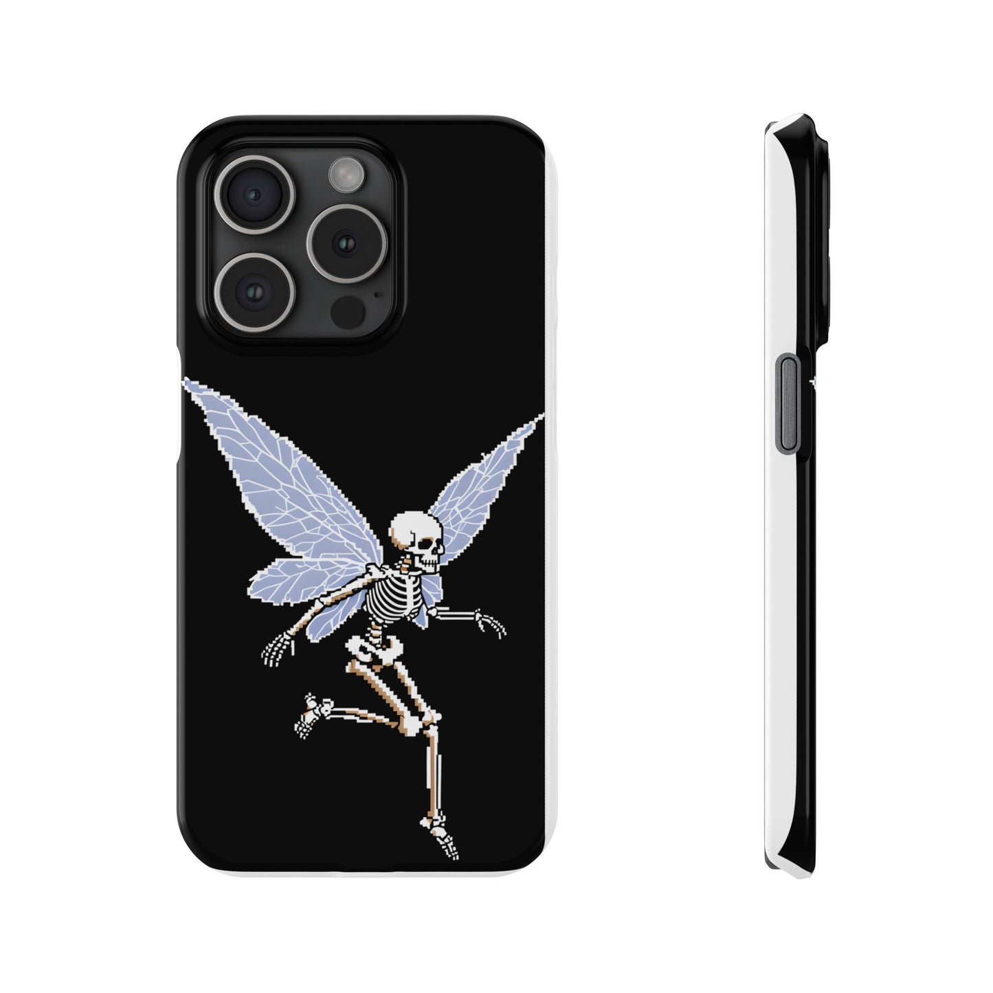 Halloween Slim Phone Case - Creepy Cute Aesthetic, Goth Coquette Spooky Style, Compatible with iPhone, Galaxy, and Google Phones