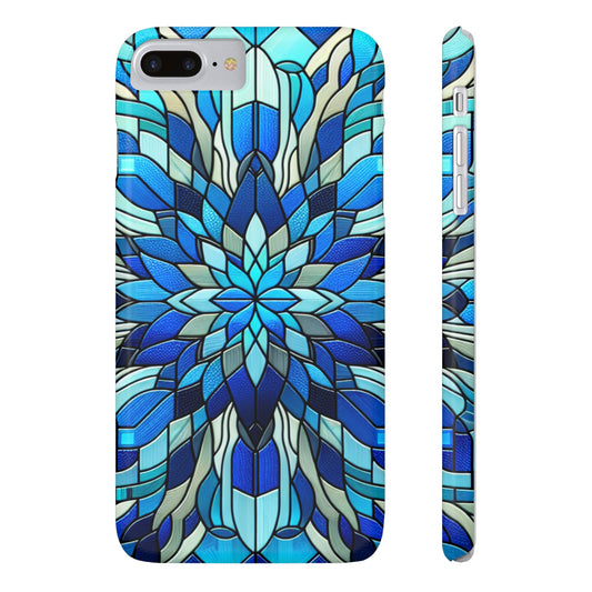 Vibrant Stained Glass Phone Cases - Artistic Cell Phone Cover, Unique Gift for Her, Phone Accessories, Holiday Present, Modern Decor