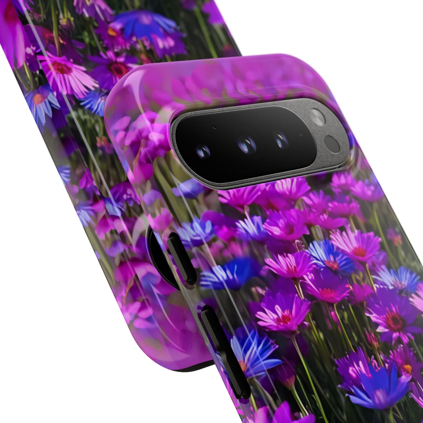 Wildflower Meadow Phone Case, Colorful Floral Garden Aesthetic, Vibrant Tough Phone Case, Compatible with iPhone, Galaxy, Google