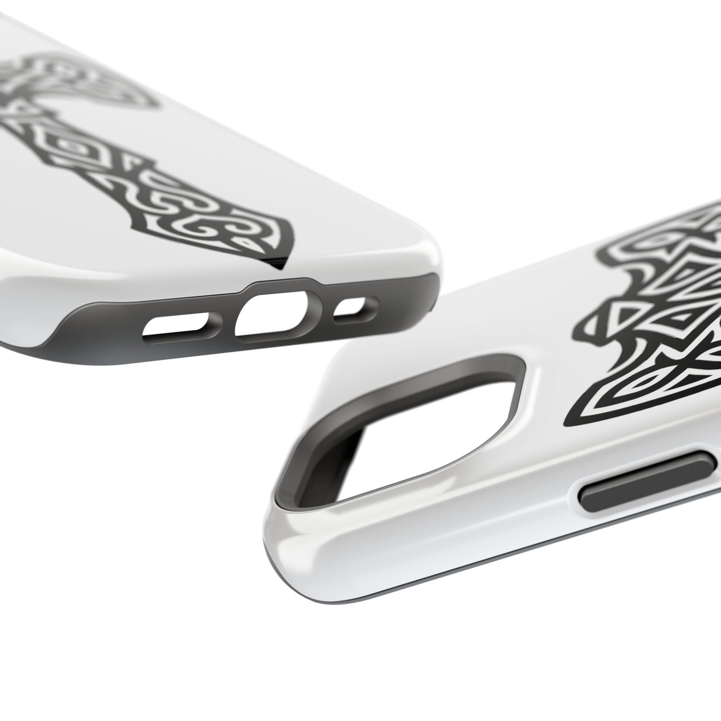 Celtic Cross Magnetic Phone Case, St. Patrick Design Phone Cover, Irish Heritage Pattern Compatible with iPhone 17, 16, 15, 14, 13