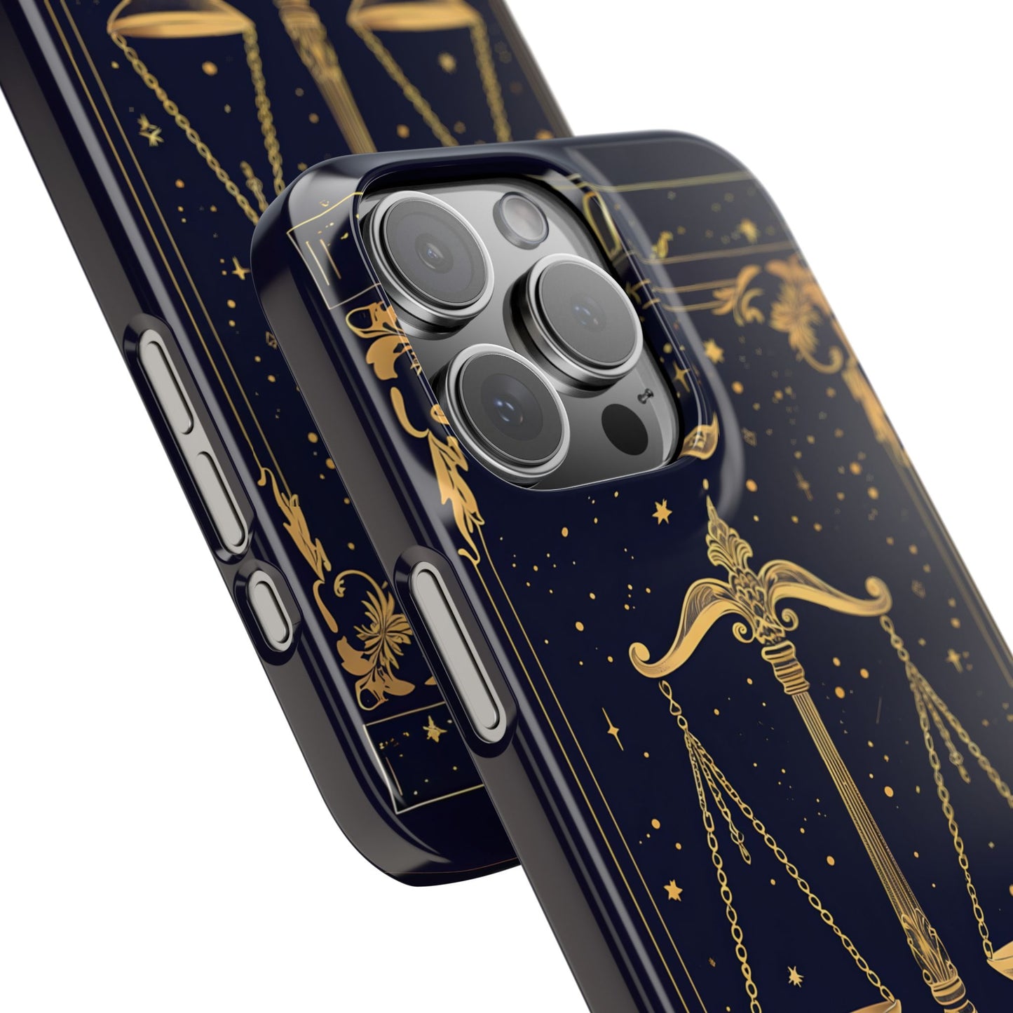 Libra Zodiac Slim Phone Case Astrology Gift for Her, Celestial Star Sign Cover, Birthday Gift, Compatible with iPhone 17, 16, 15, 14, 13
