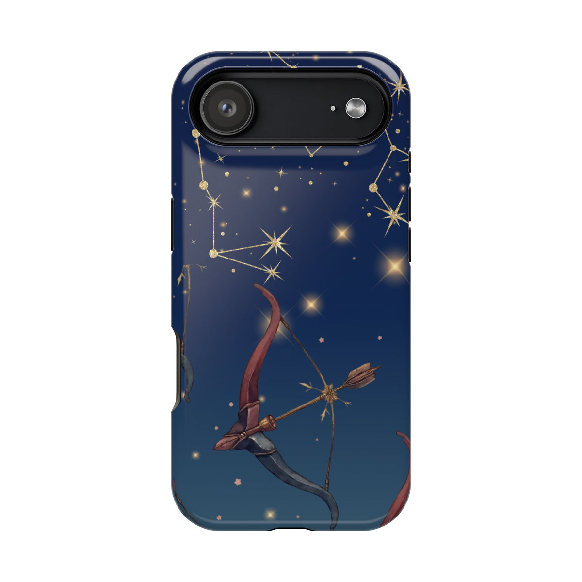 Sagittarius Zodiac Magnetic Phone Case, Astrology Gift for Her, Celestial Star Sign Cover, Compatible with iPhone 17, 16, 15, 14, 13