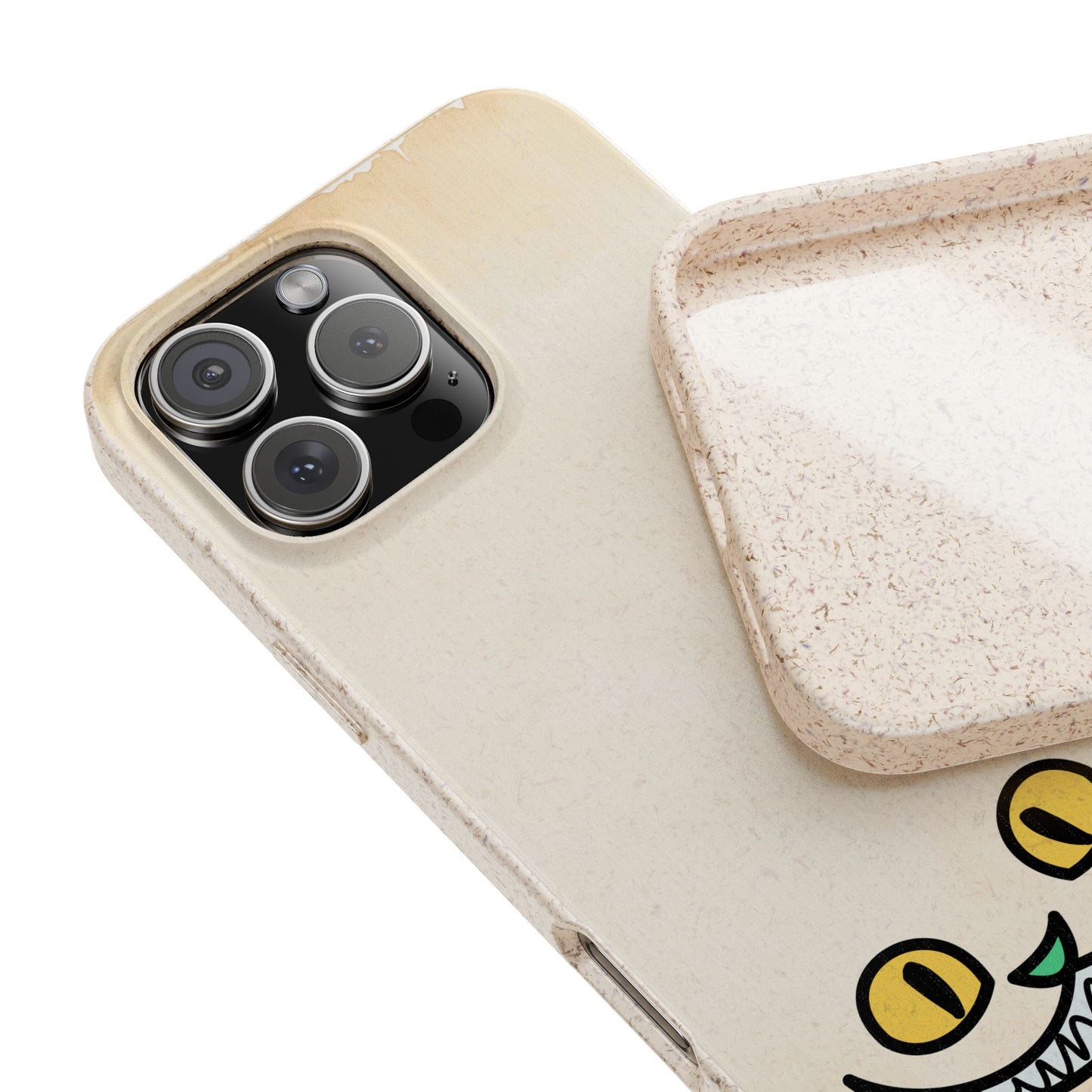 Alice in Wonderland Biodegradable Phone Case, Cheshire Cat Phone Cover Compatible with iPhone, Galaxy