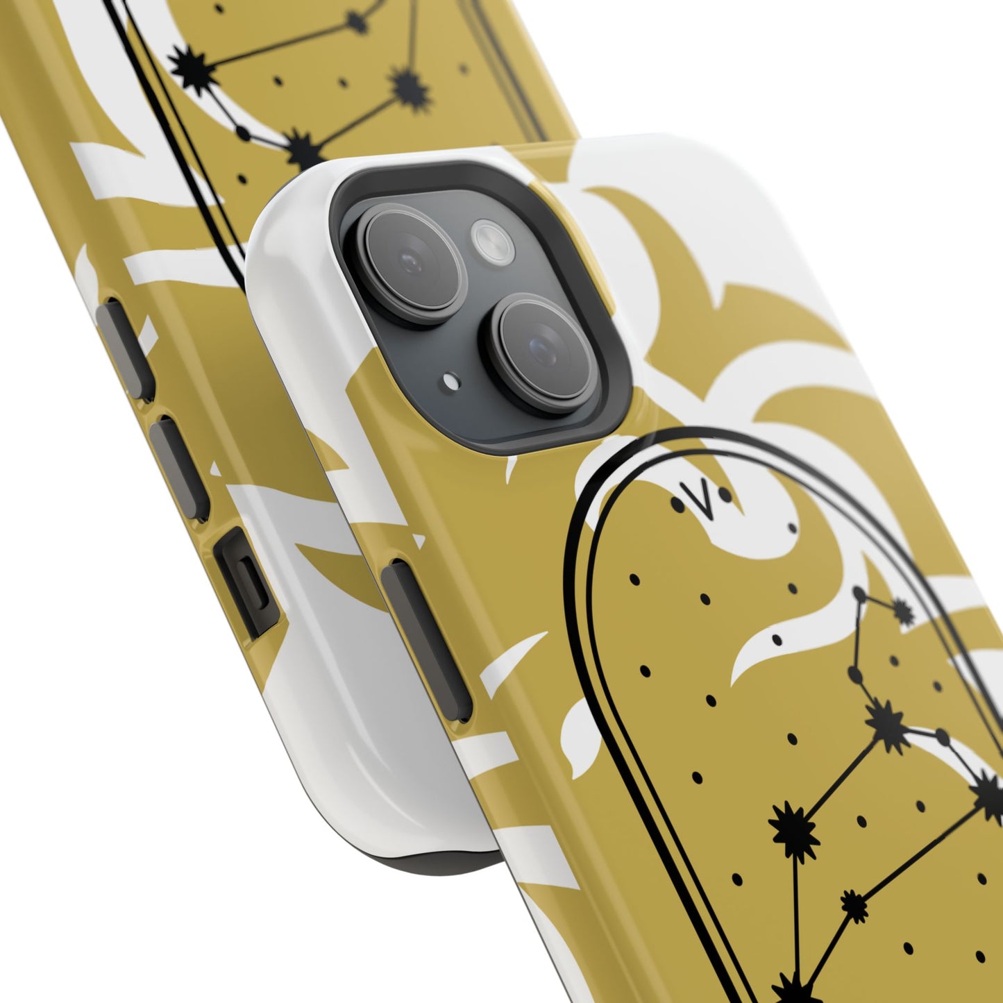 Leo Zodiac Magnetic Phone Case, Astrology Gift for Her, Celestial Star Sign Cover, Compatible with iPhone 17, 16, 15, 14, 13