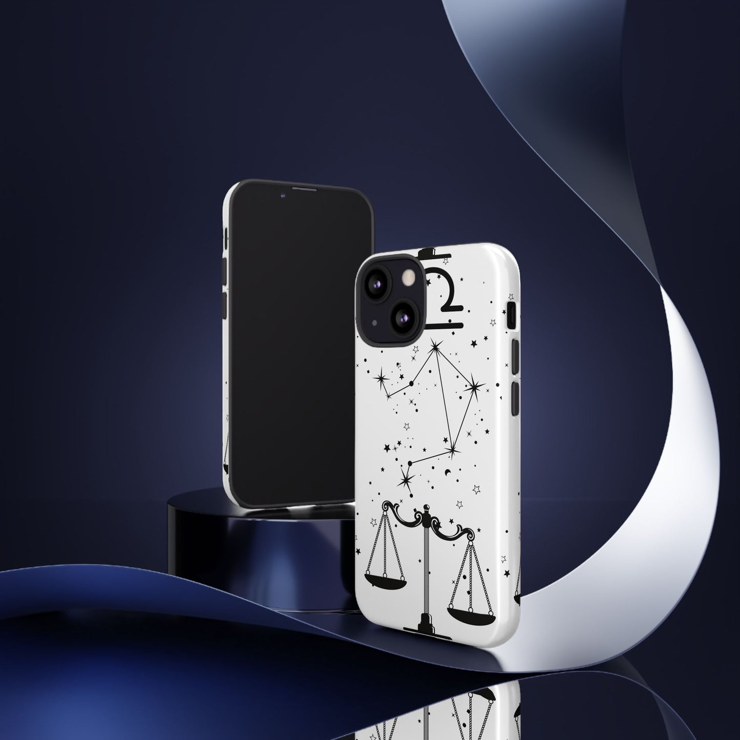 Libra Zodiac Phone Case - Astrology Gift for Her, Celestial Star Sign Cover, Birthday Gift, Compatible with iPhone, Galaxy, Google Phones