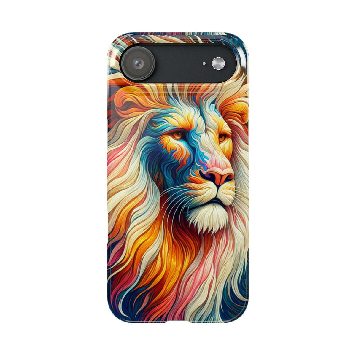 Leo Zodiac Slim Phone Case, Astrology Gift for Her, Celestial Star Sign Cover, Compatible with iPhone 17 16 15 14 13 12 11