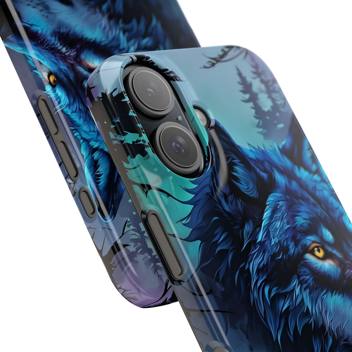 Enchanted Wolf Phone Case - Slim, Stylish Protection for Animal Lovers, Perfect for Gifts & Nature Enthusiasts, Unique Art Design